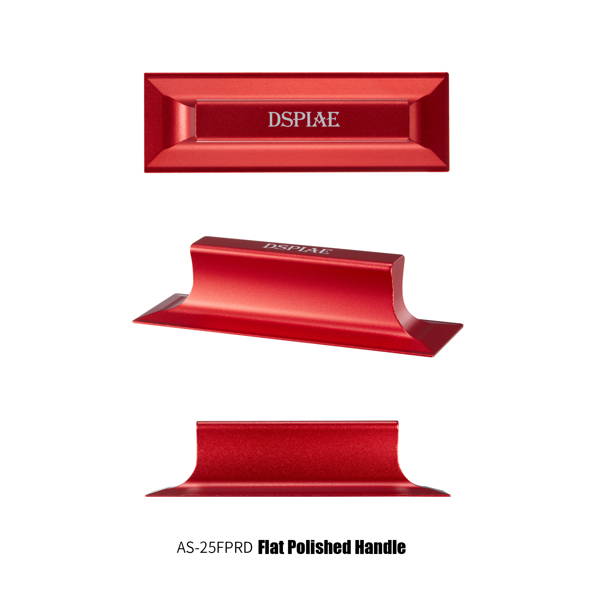 AS-25FPRD DSPIAE Flat Grinding Plate with Holder (red)