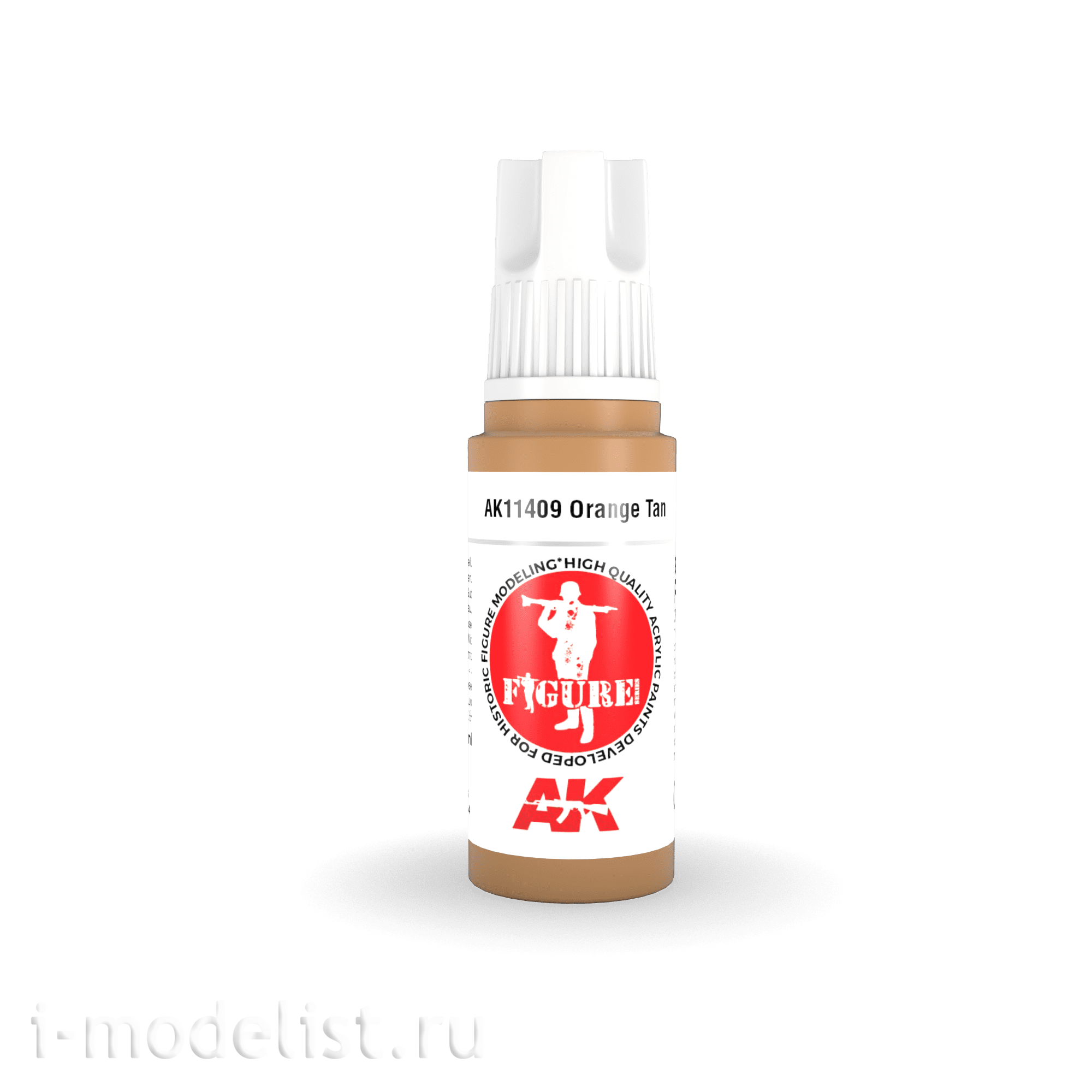 AK11409 AK Interactive Acrylic paint ORANGE TAN-FIGURES (orange tan) 17 ml