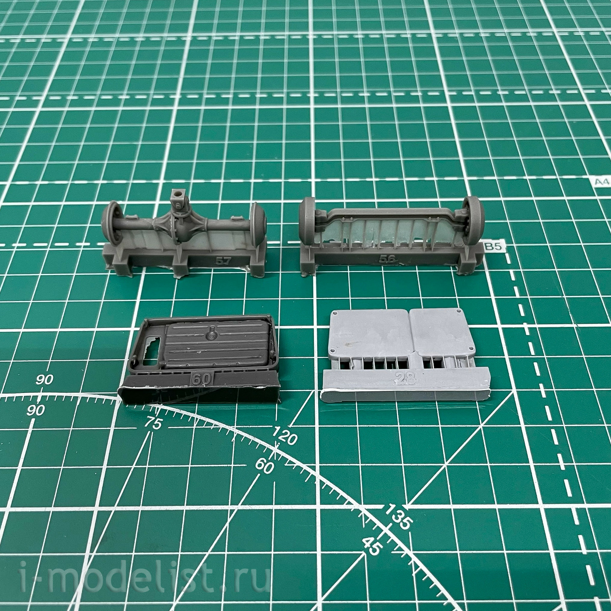 35014 GunTower Models 1/35 Soviet light truck. Kit 1. (51)