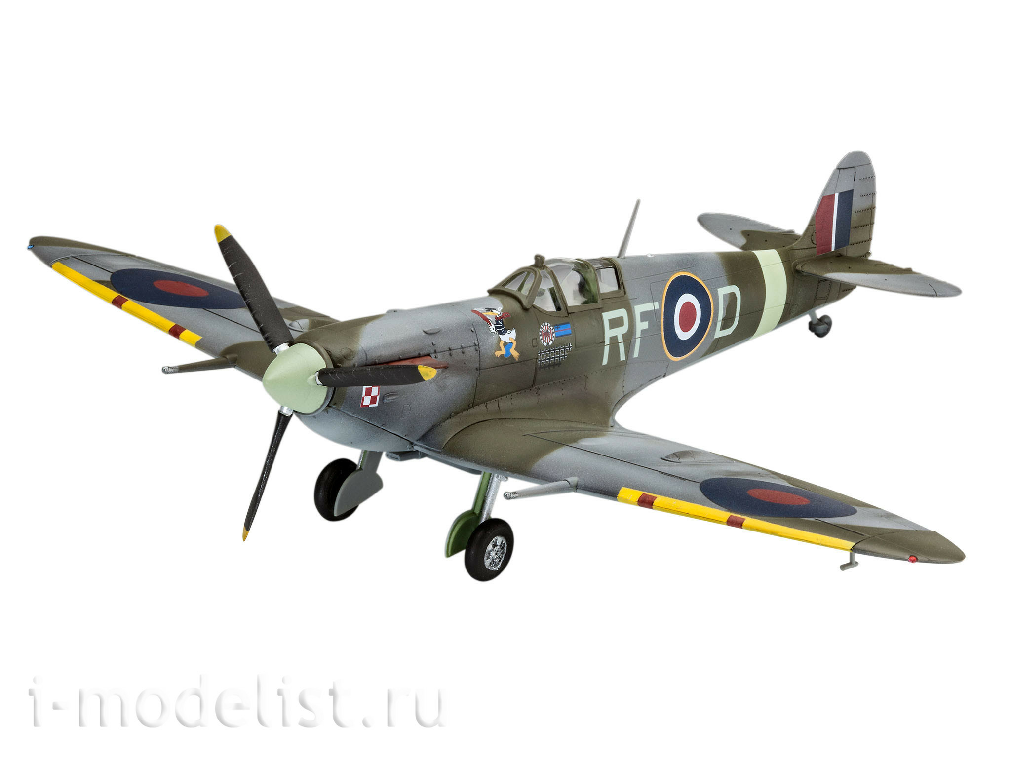 03897 Revell 1/72 British fighter Spitfire Mk. Vb during the Second world war