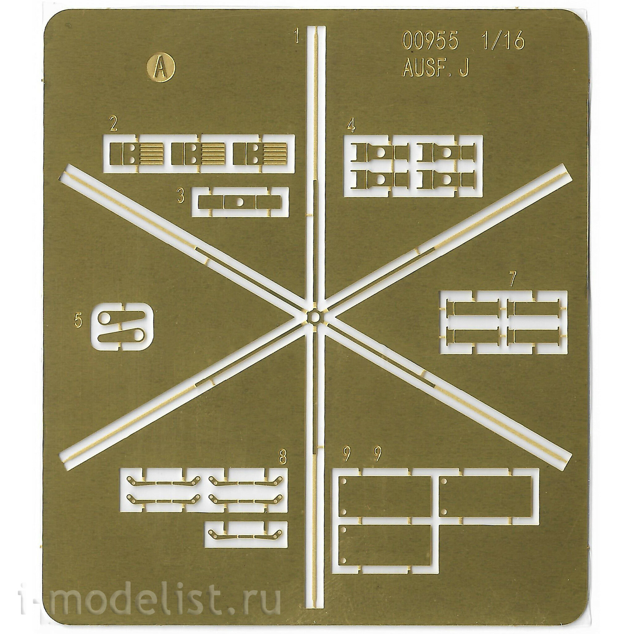 00955 Trubach 1/16 Pz.Kpfw.III Ausf.J. А
