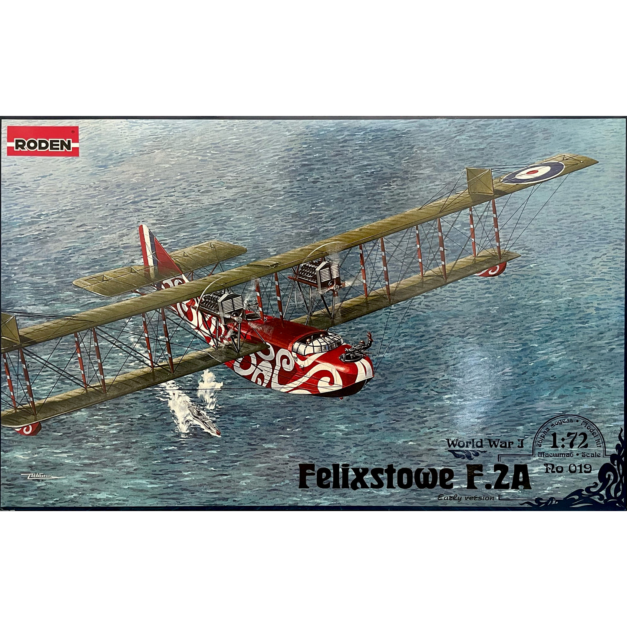 019 Roden 1/72 Felixstowe F. 2A