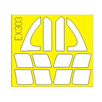 EX303, Eduard 1/48 Mask for the C-24M Fencer D
