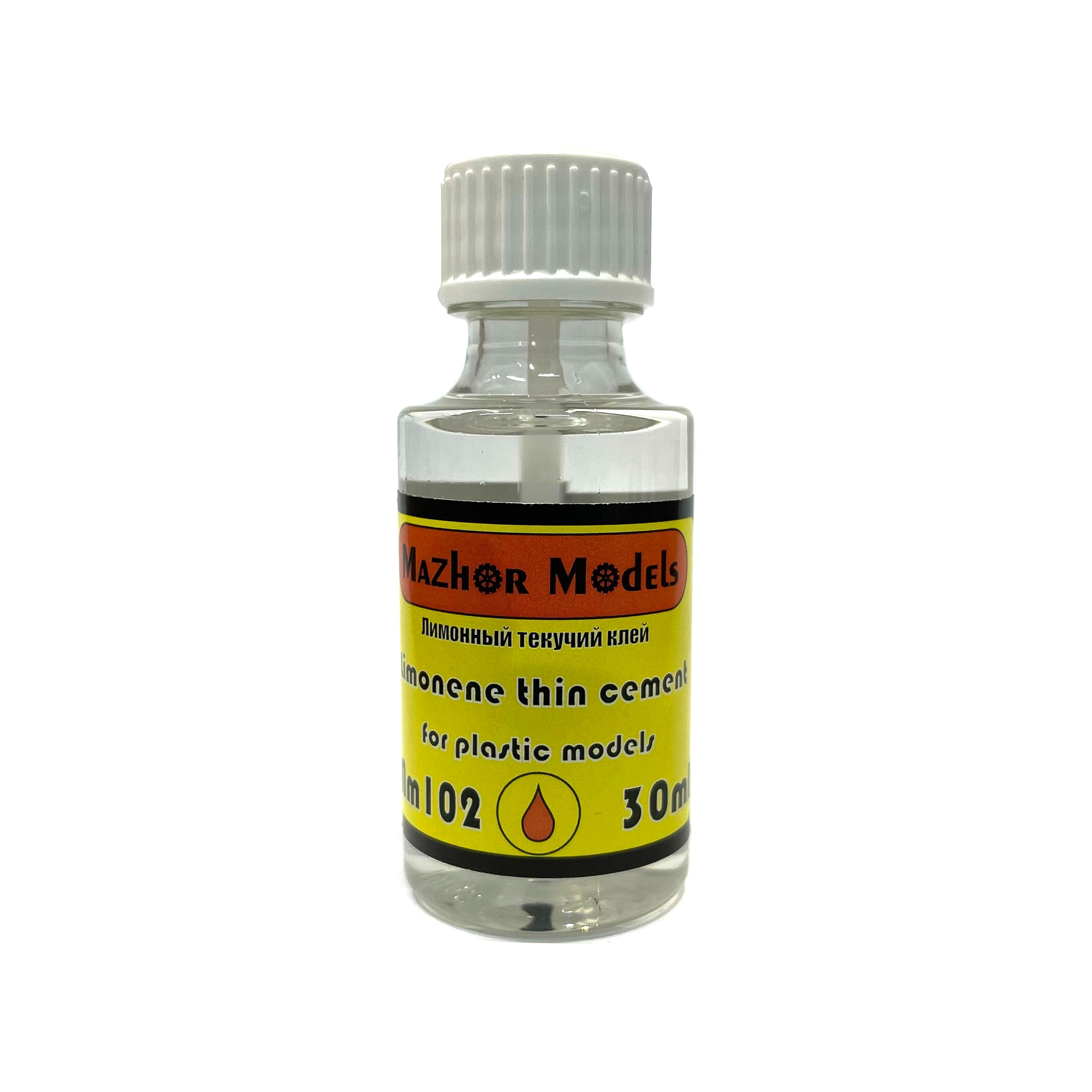 MM102 Major Models Lemon Liquid Glue, 30 ml