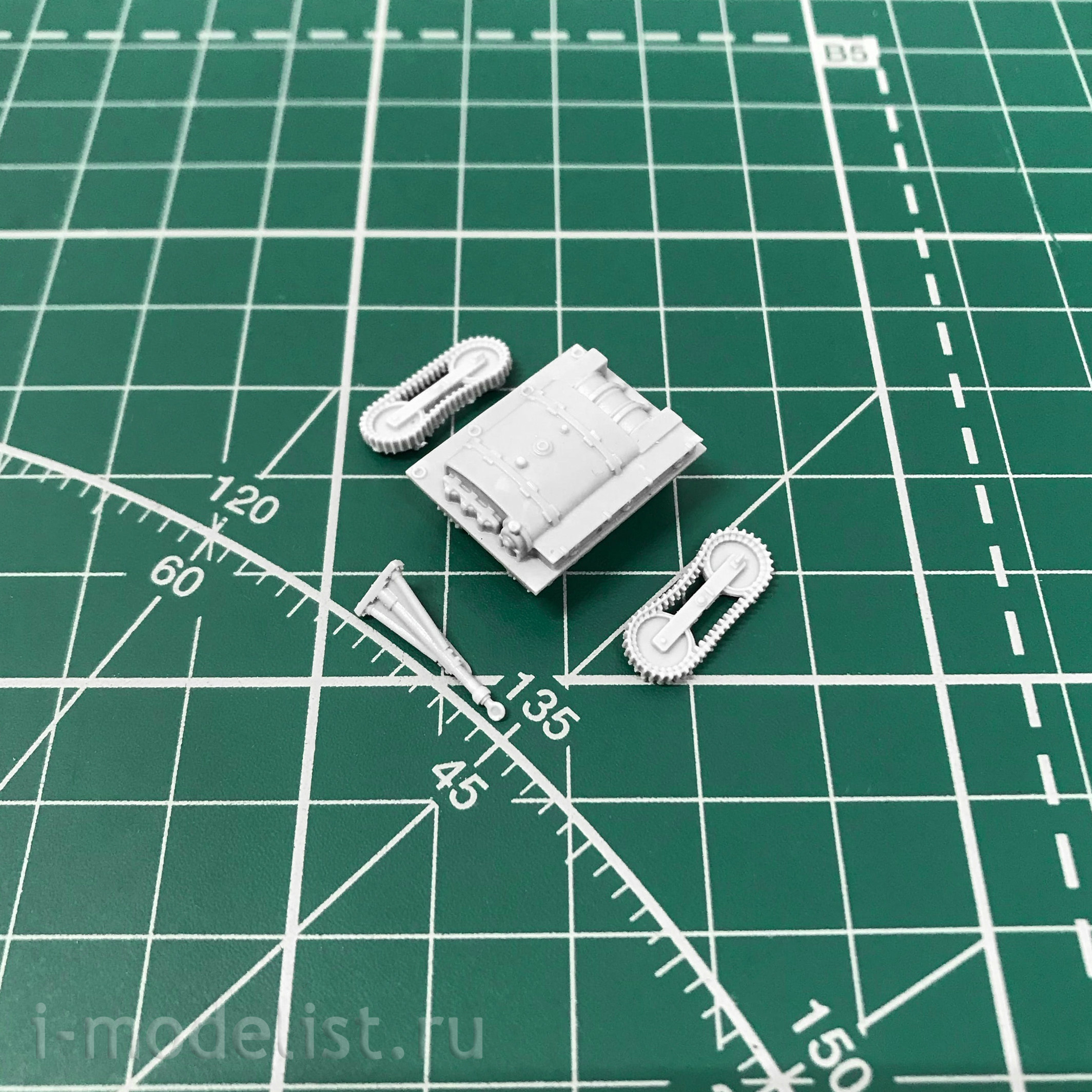 100065 Zebrano 1/100 French trailer for petroleum products (late)