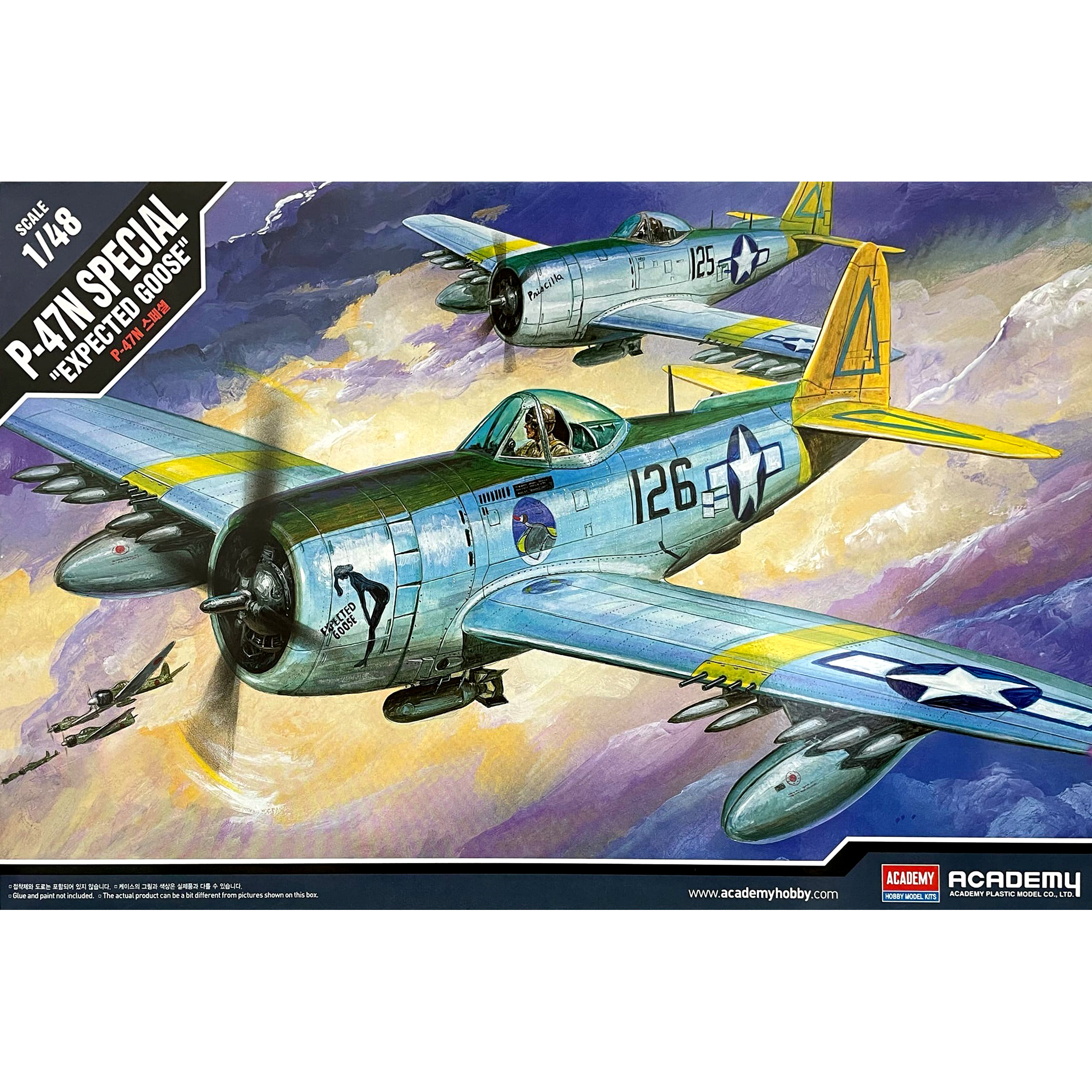 12281 Academy 1/48 Fighter P-47N Special