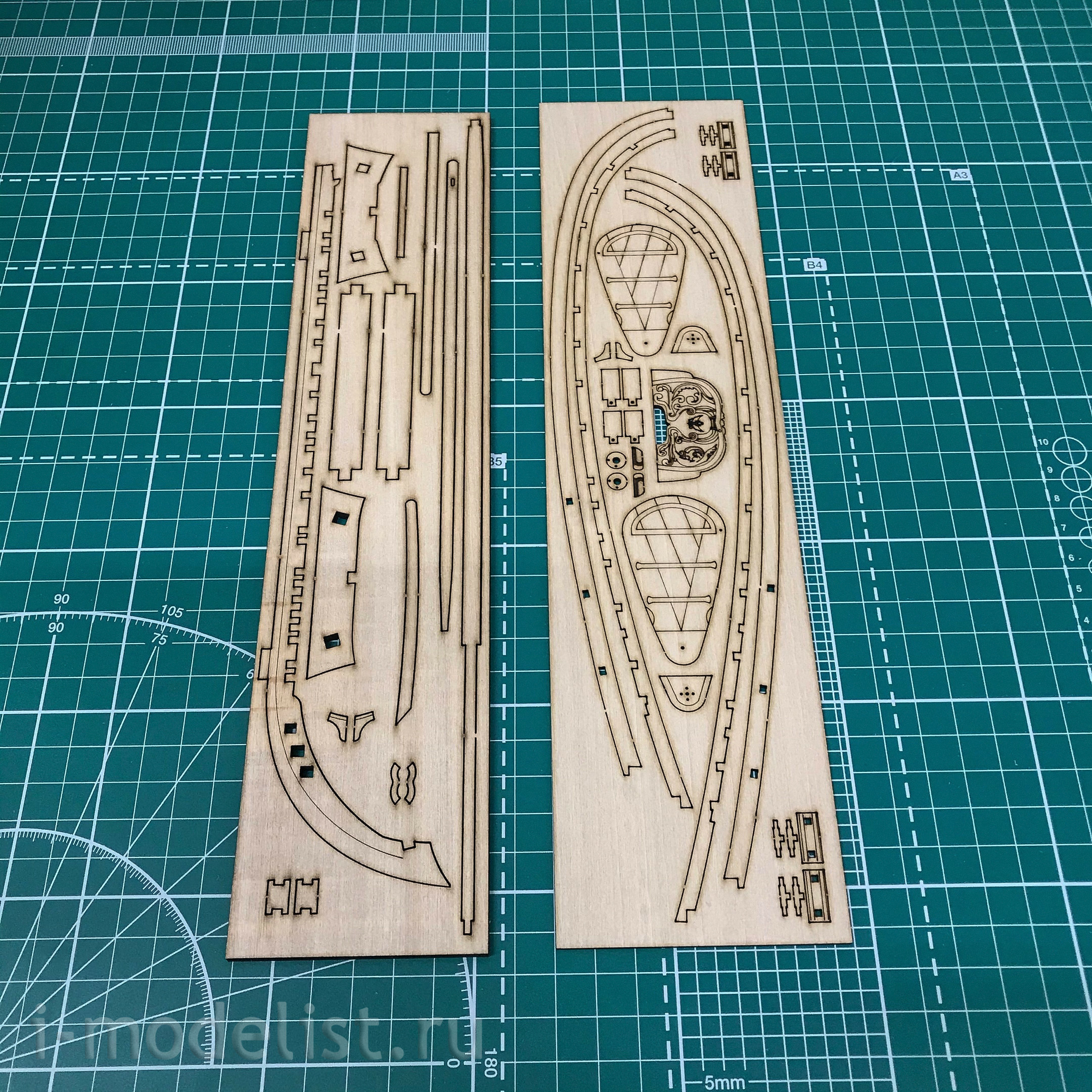 LSM0601 LSModel 1/24 Scale wooden model Peter I boat