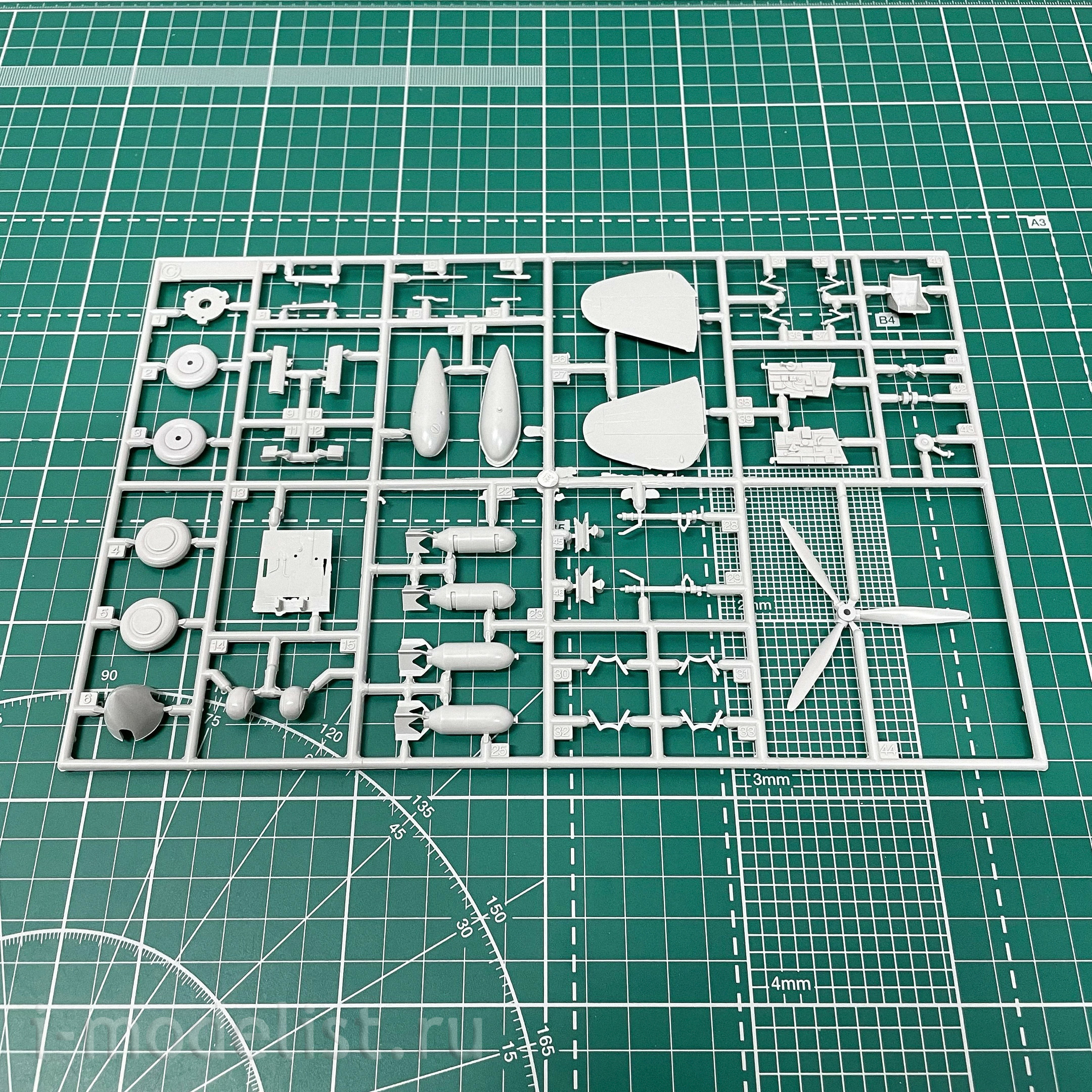 2795 Italeri 1/48 P-40 E/K Kittyhawk Aircraft