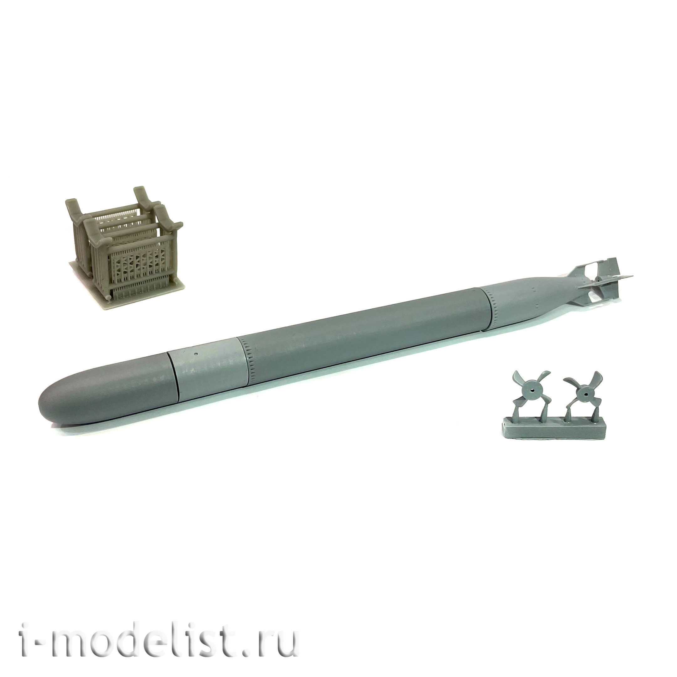 im35019 Imodelist 1/35 Soviet torpedo 53-38, caliber 533, on a trolley