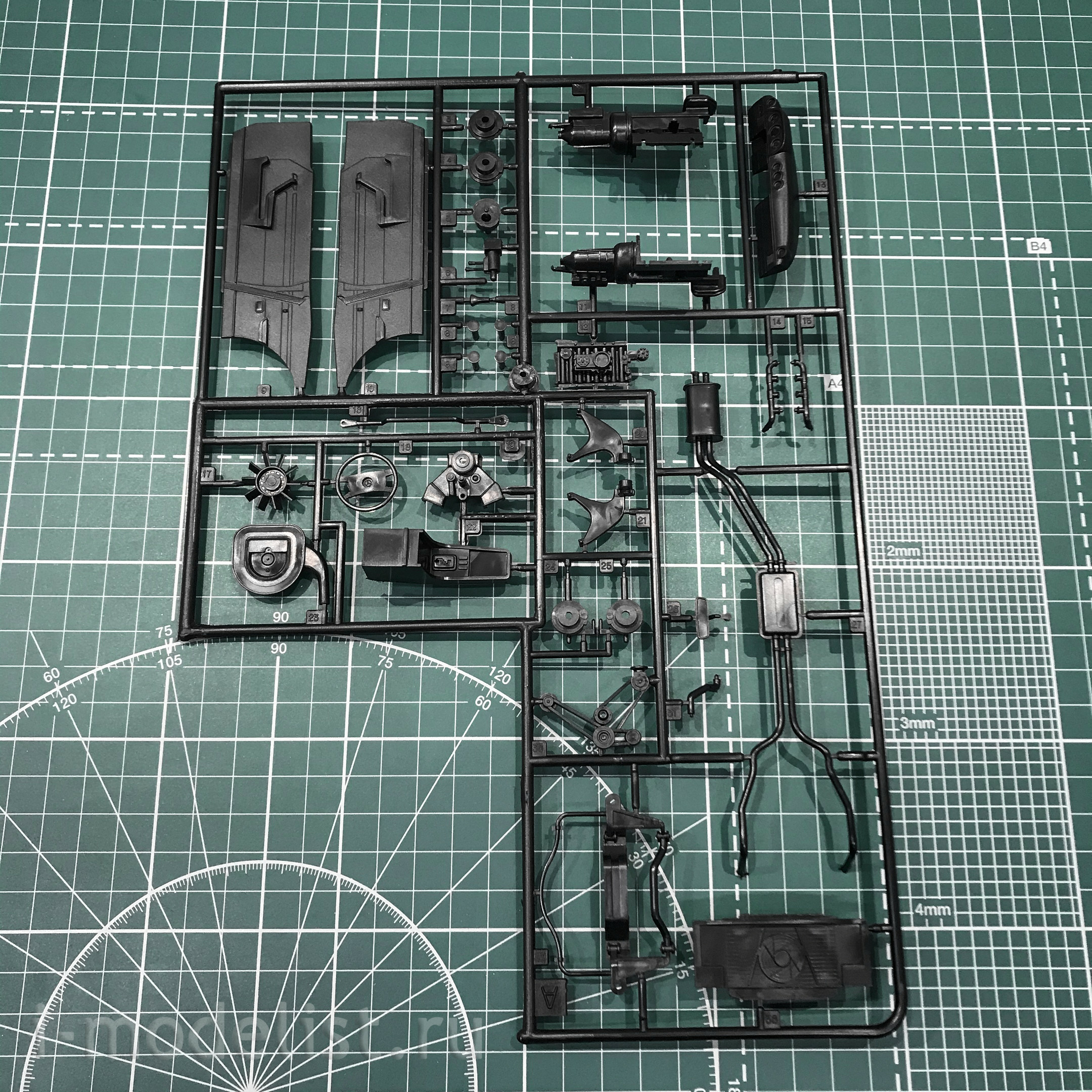 3632 Italeri 1/24 Mercedes-Benz 450SLC Rallye Bandama 1979 
