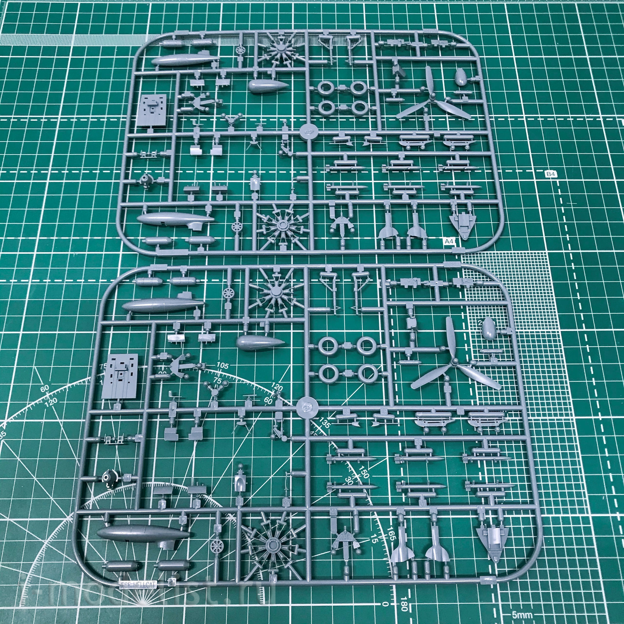 7078 Edward 1/72 Hellcat Mk. I / Mk. II (two models in a box)