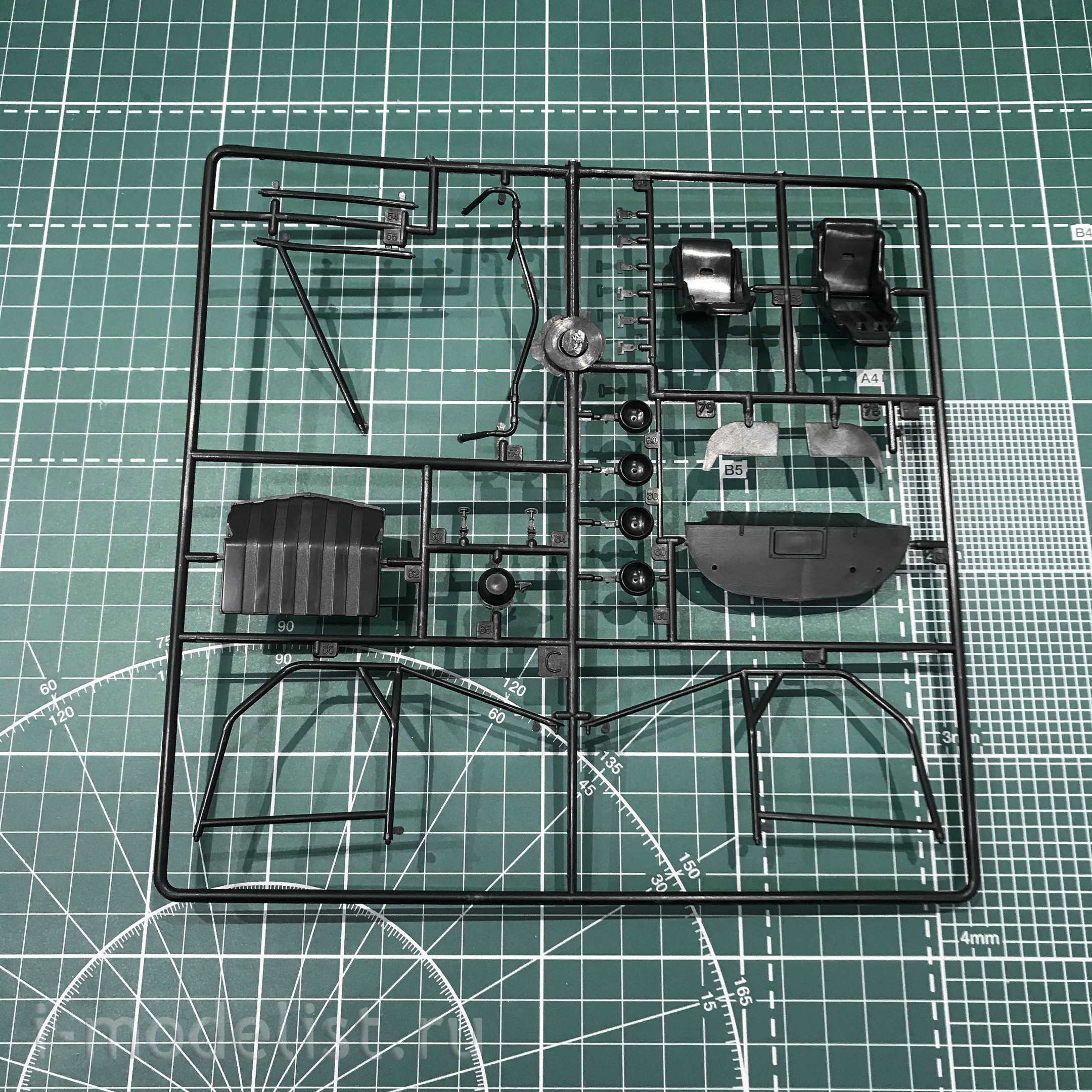 3632 Italeri 1/24 Mercedes-Benz 450SLC Rallye Bandama 1979 
