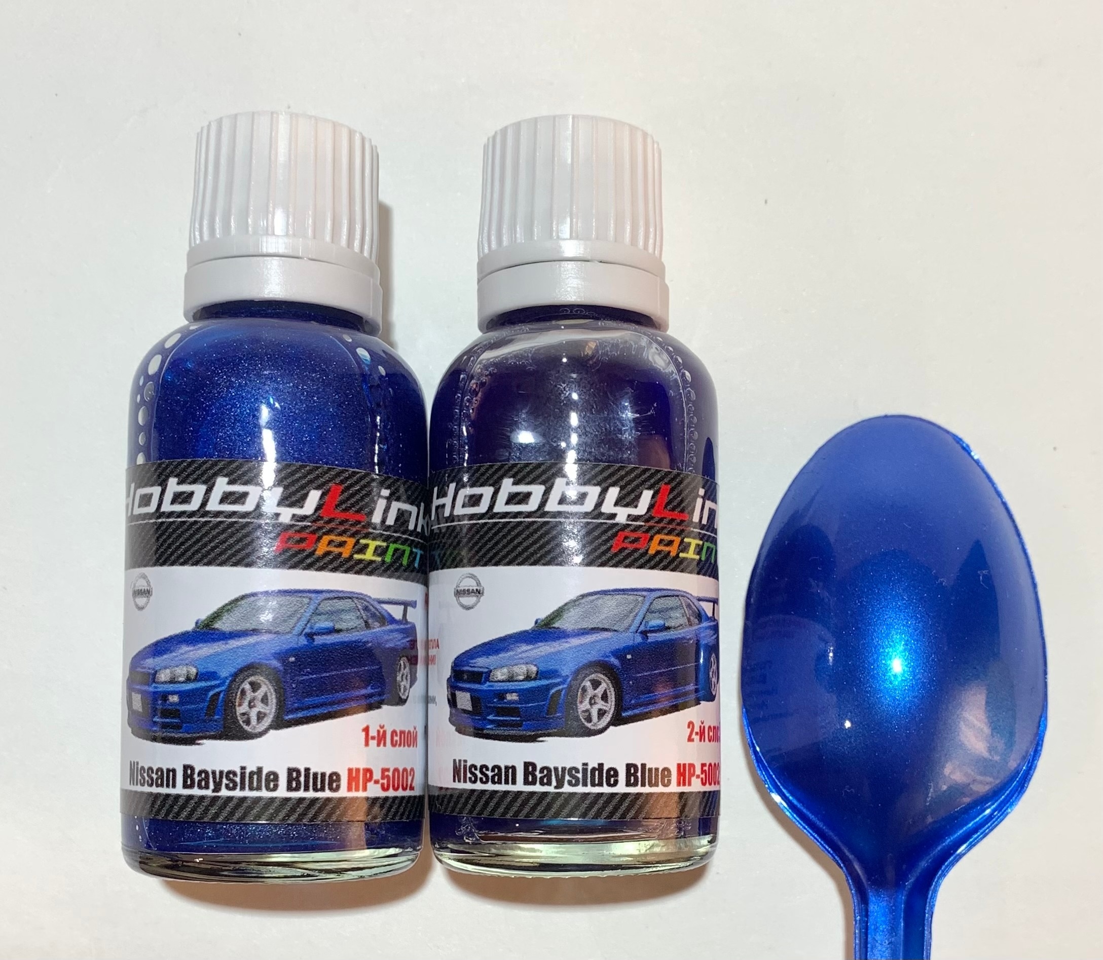 HP-5002 HobbyLink Краска 2-х слойная Nissan Bayside Blue