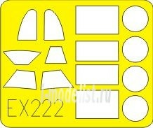 EX222 Edward 1/48 Mask for Lavochkin La-5