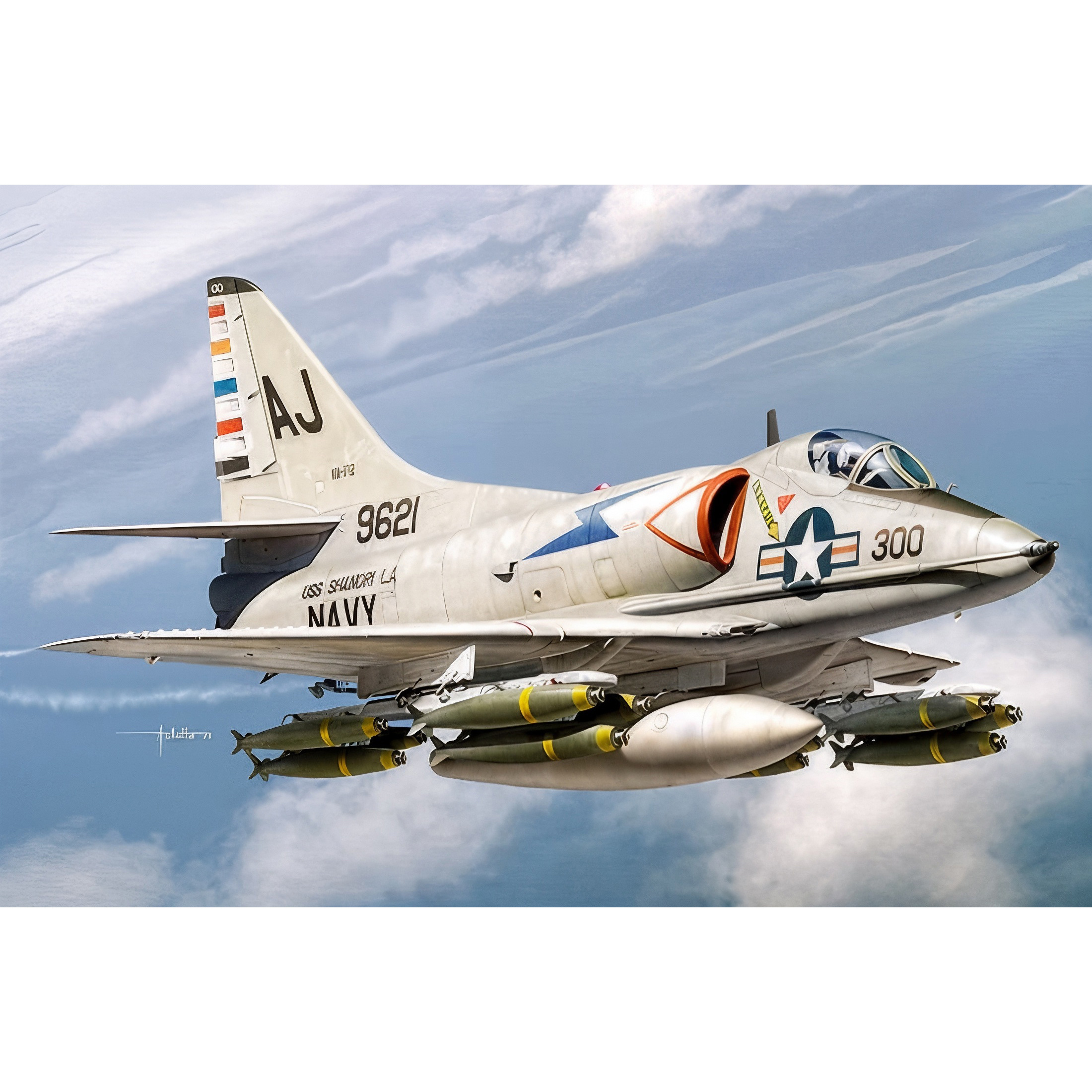 81789 Hobbyboss 1/48 Американский штурмовик A-4C Sky Hawk