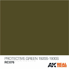 RC076 AK Interactive Protective Green 1920S-1930S 10ml