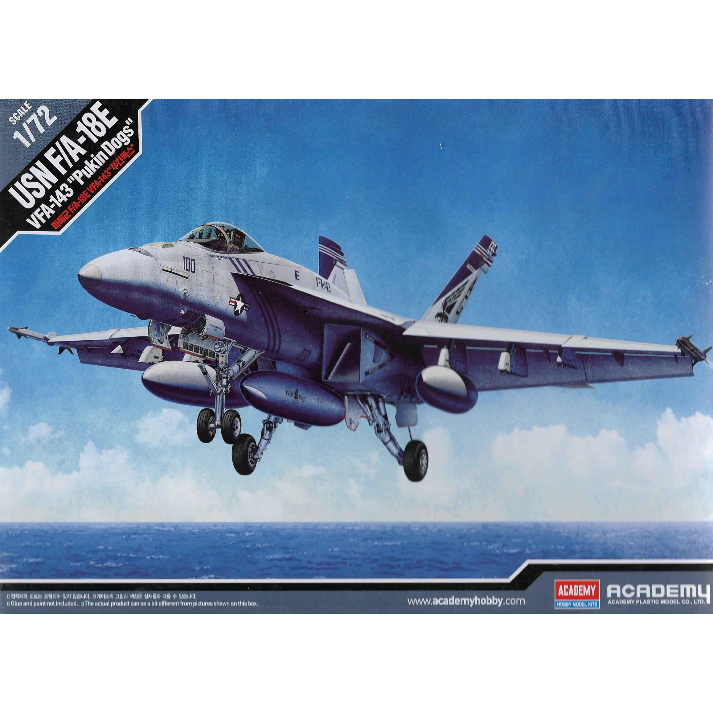 12547 Academy 1/72 Aircraft USN F/A-18E VFA-143 