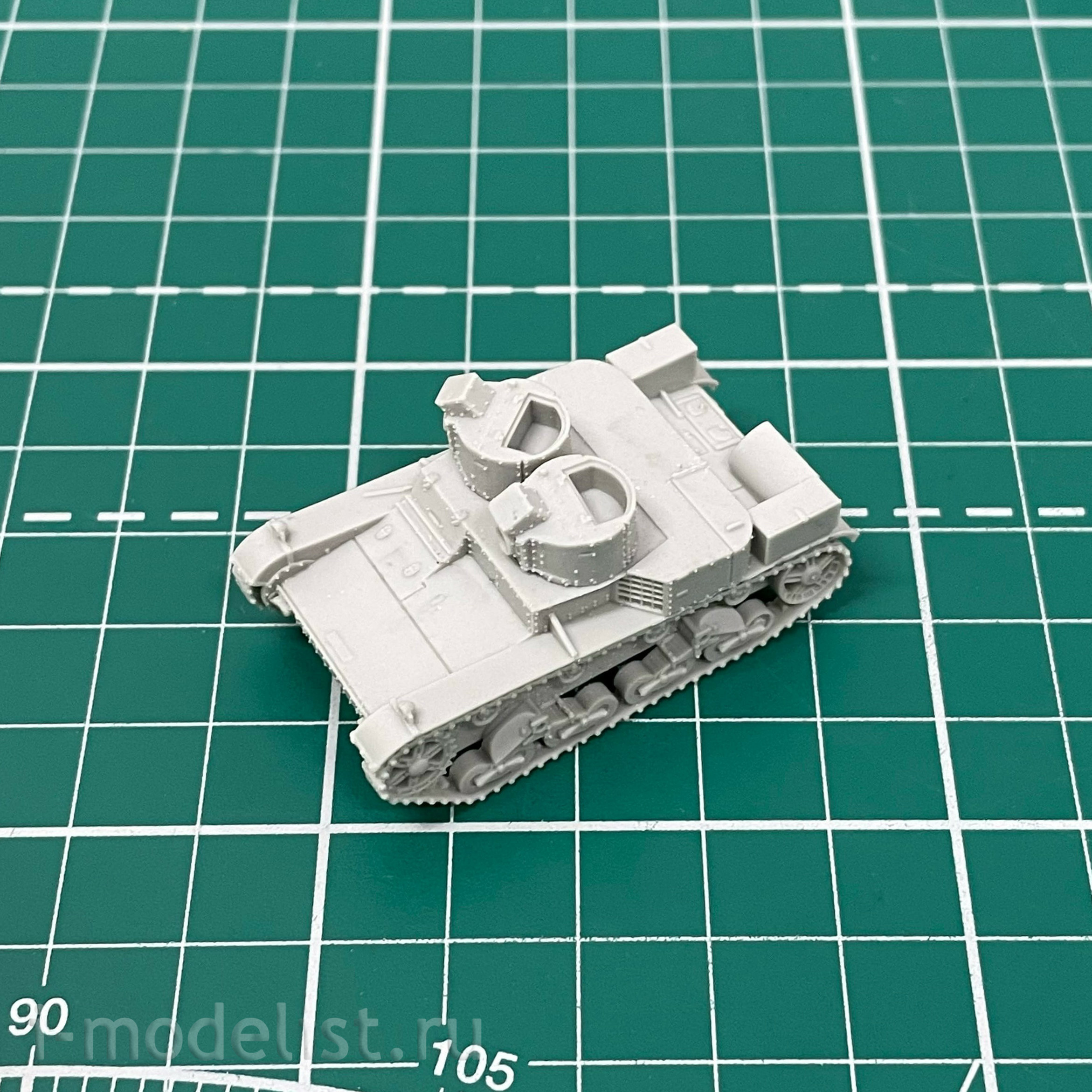 100140 Zebrano 1/100 Polish light tank Vickers Mk.E type A