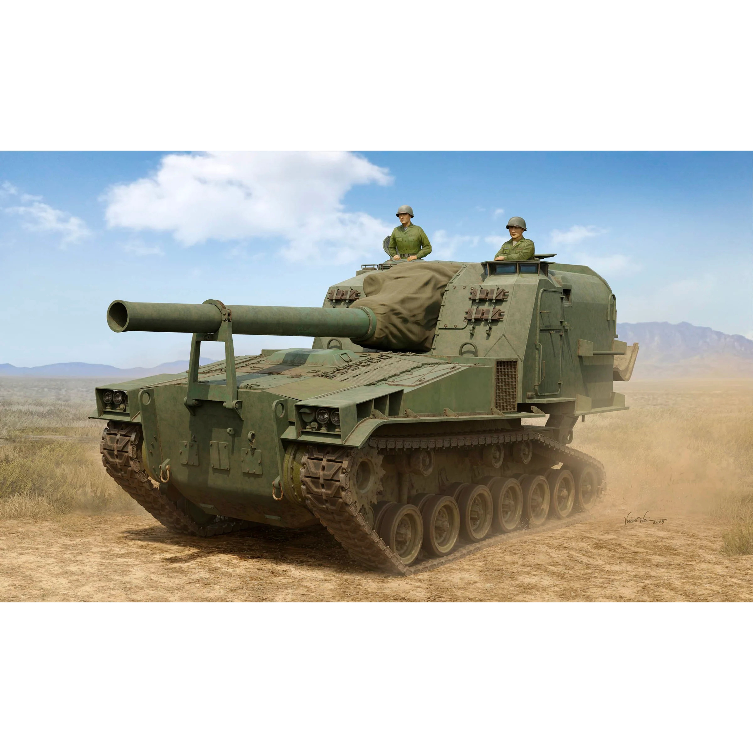 63547 I Love Kit 1/35 155 mm self-propelled howitzer M53
