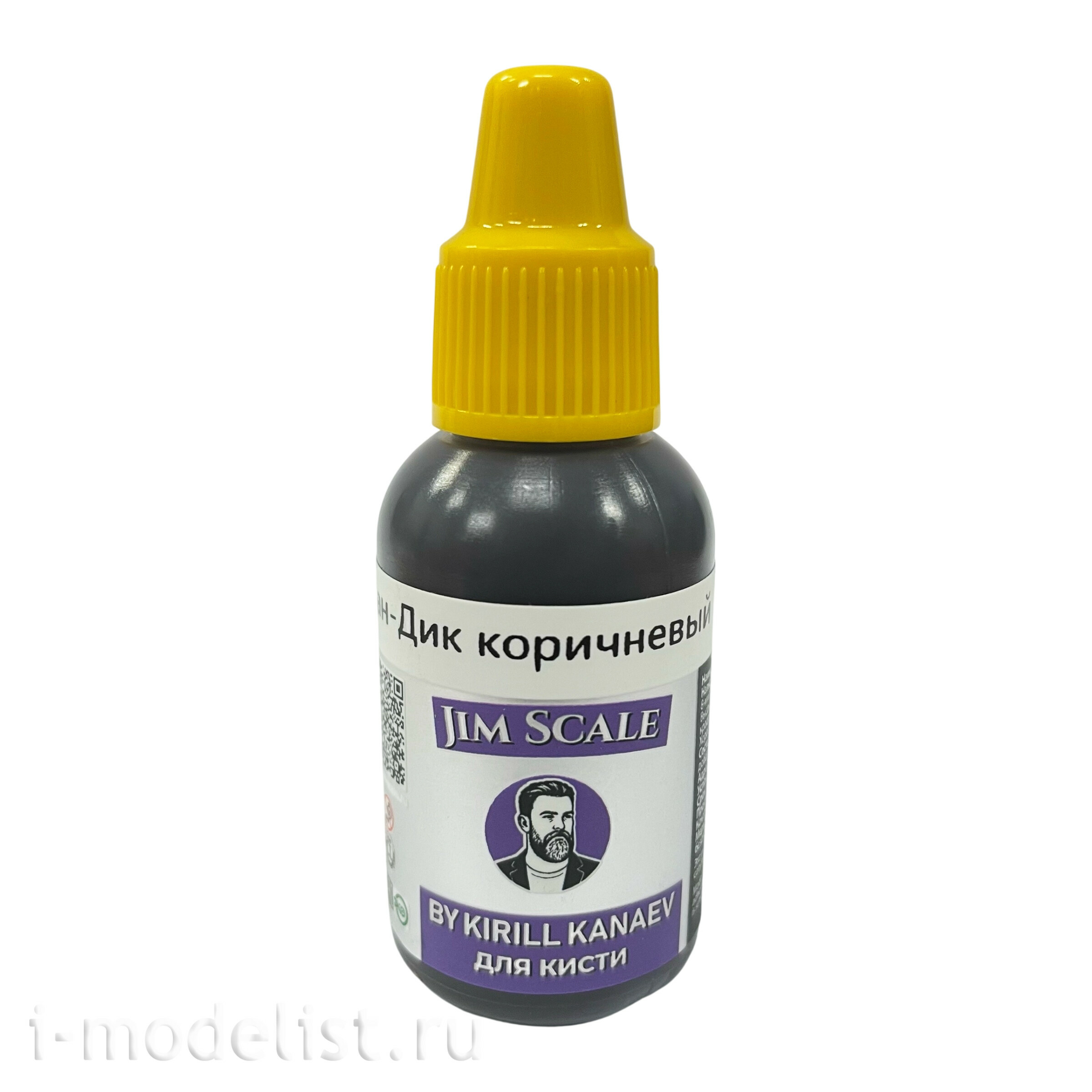 05.629 Jim Scale Краска для миниатюр (5-ая серия) Ван-Дик коричневый / Van-Dyck Brown (18 мл)