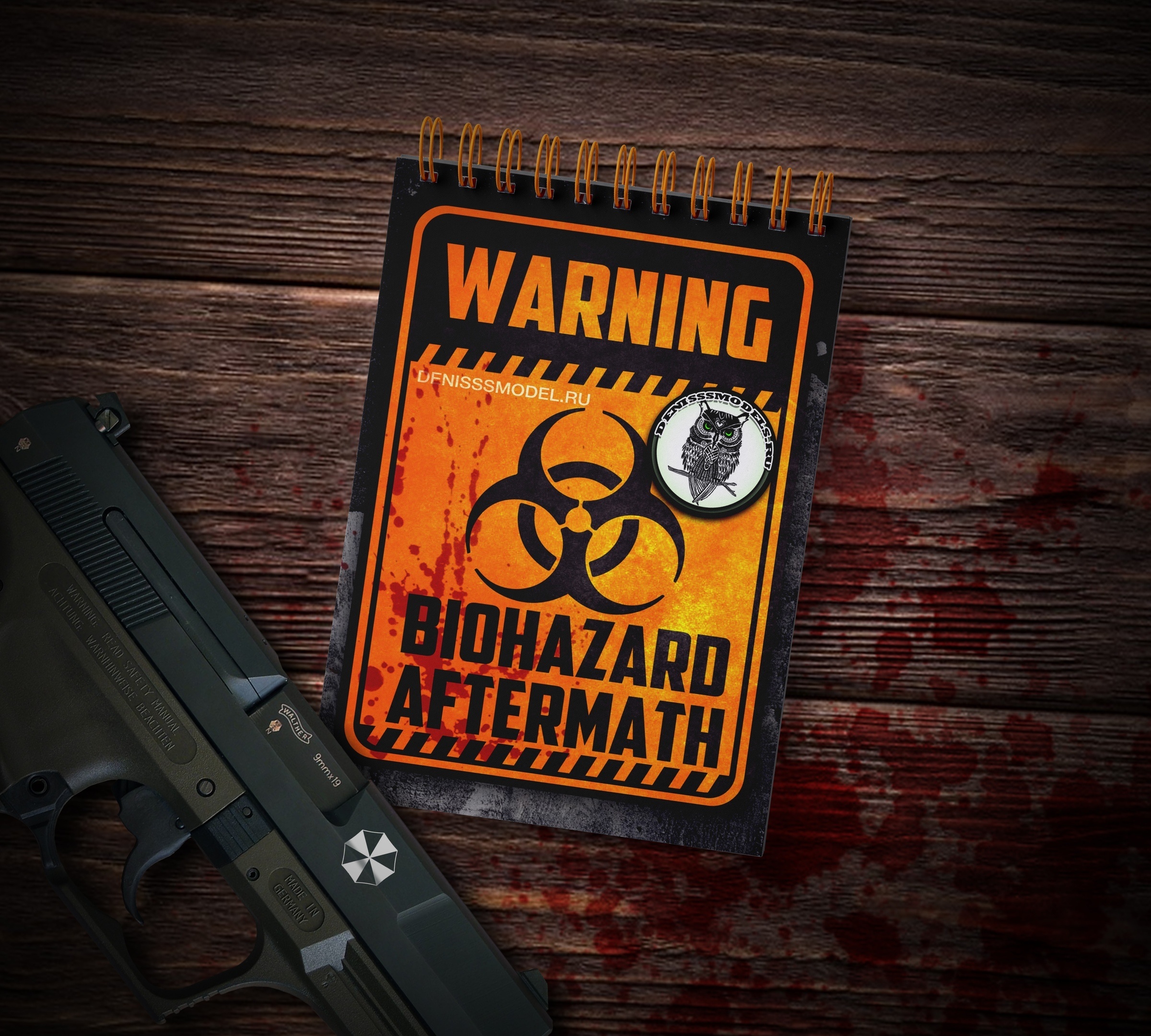 DMS-06005 ДМС Набор печатной продукции Biohazard Aftermath