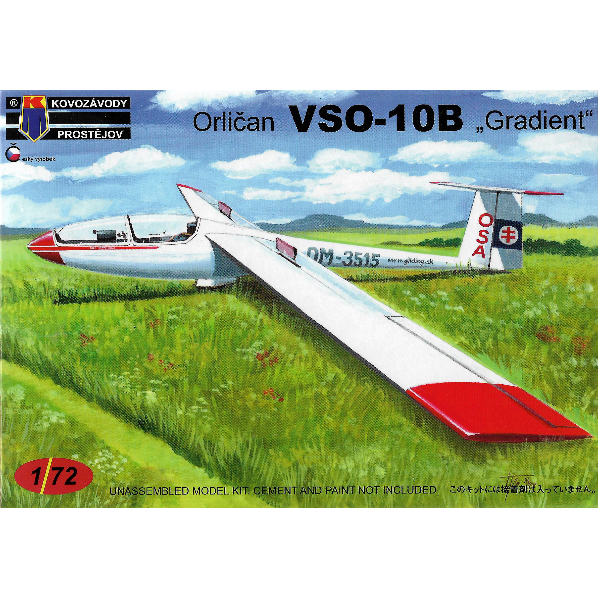 KPM0134 Kovozavody Prostejov 1/72 VSO-10B Gradient