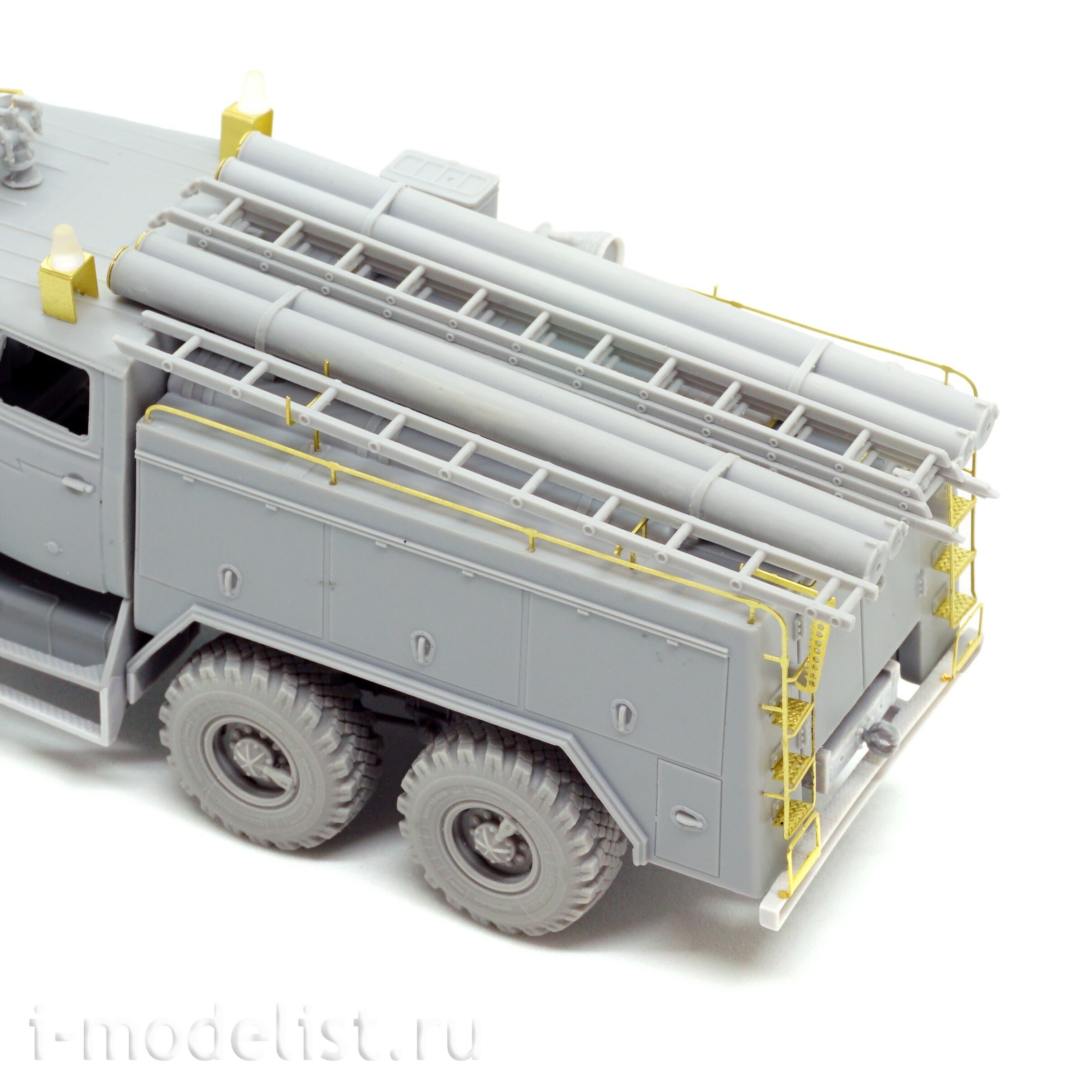 ASK72208 All Scale Kits (ASK) 1/72 Конверсионный набор пожарной цистерны АЦ-40(5557)-002ПС для модели Уральского грузовика from 