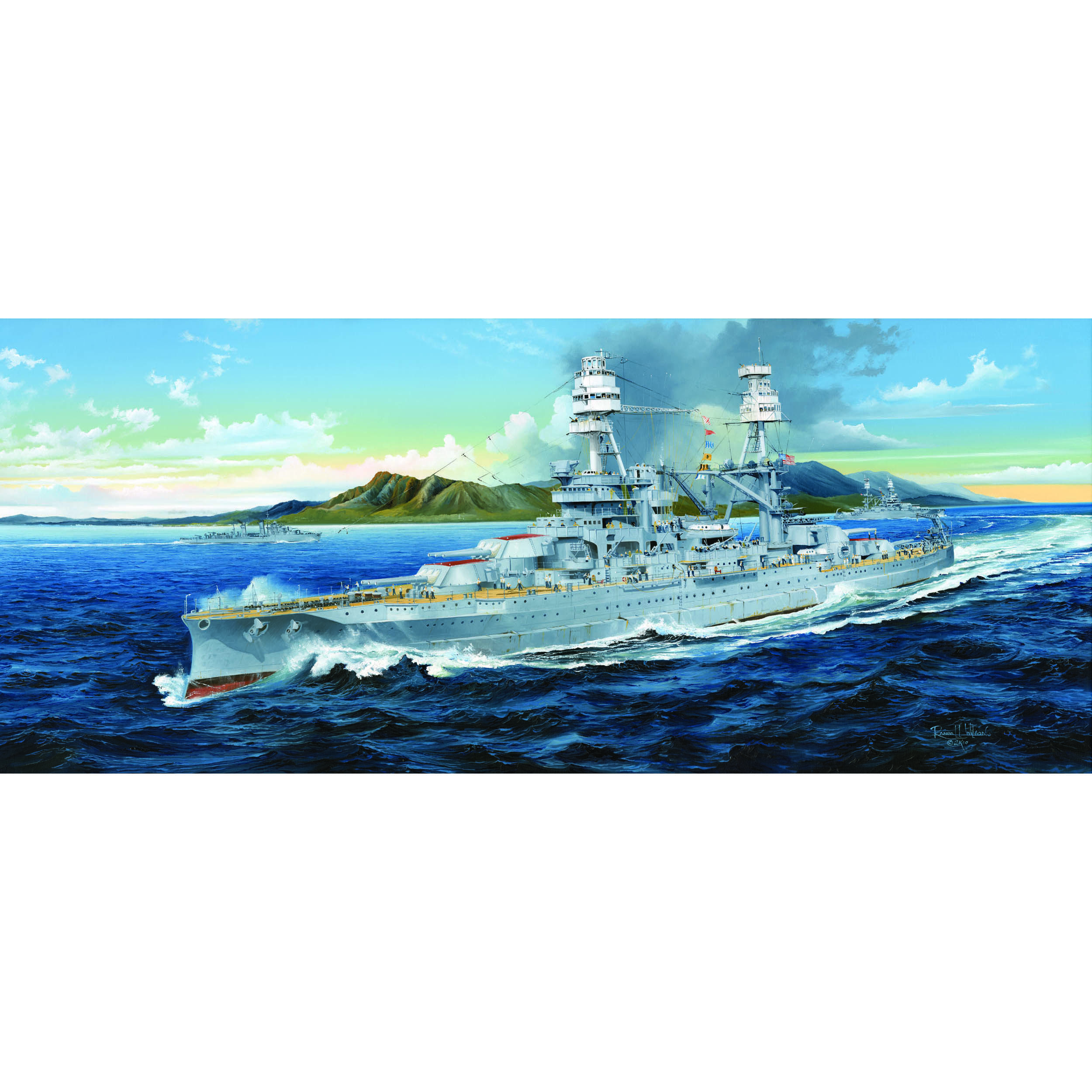 03701 Trumpeter 1/200 03701 USS Arizona BB-39