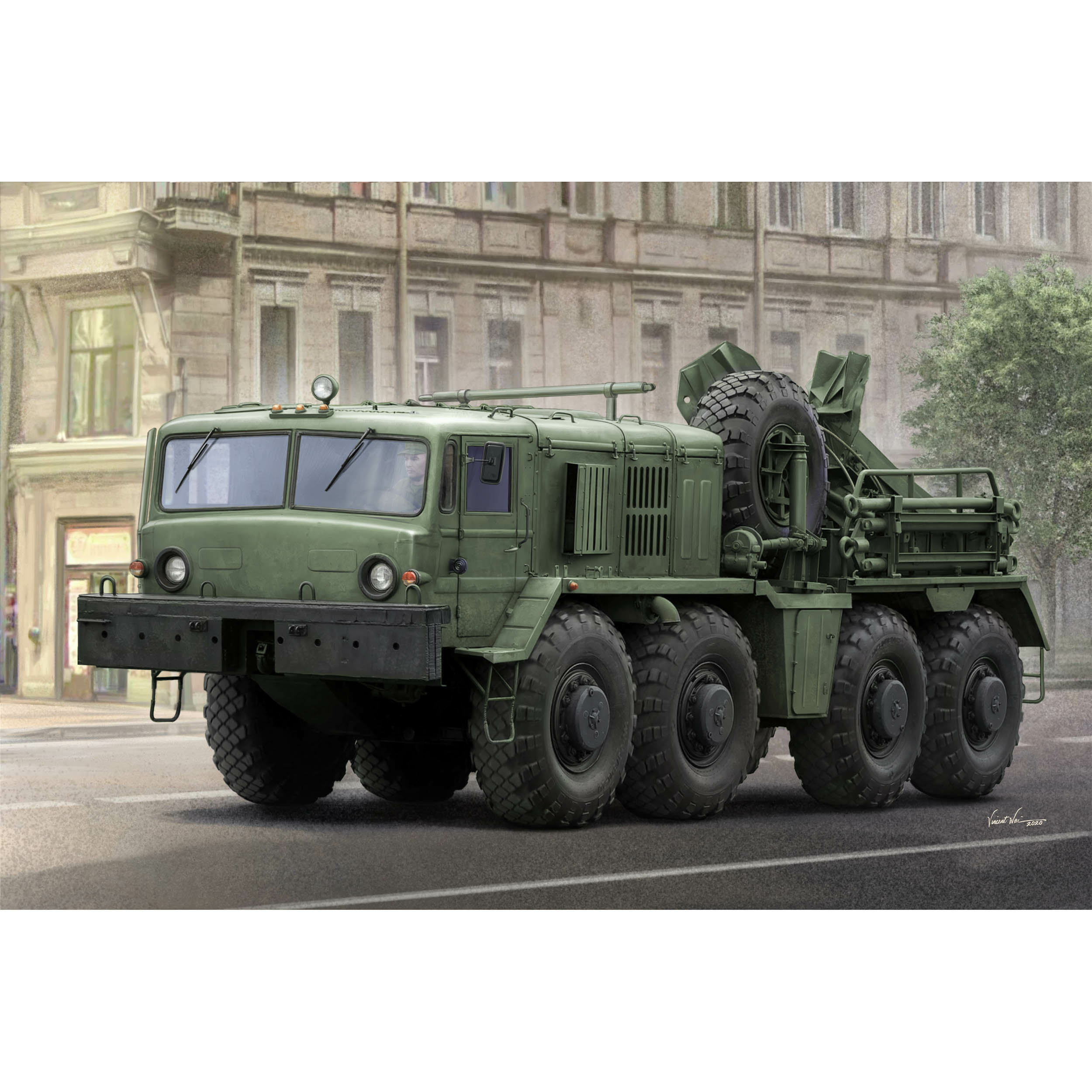 01079 Trumpeter 1/35 Wheeled Tow truck CAT-T