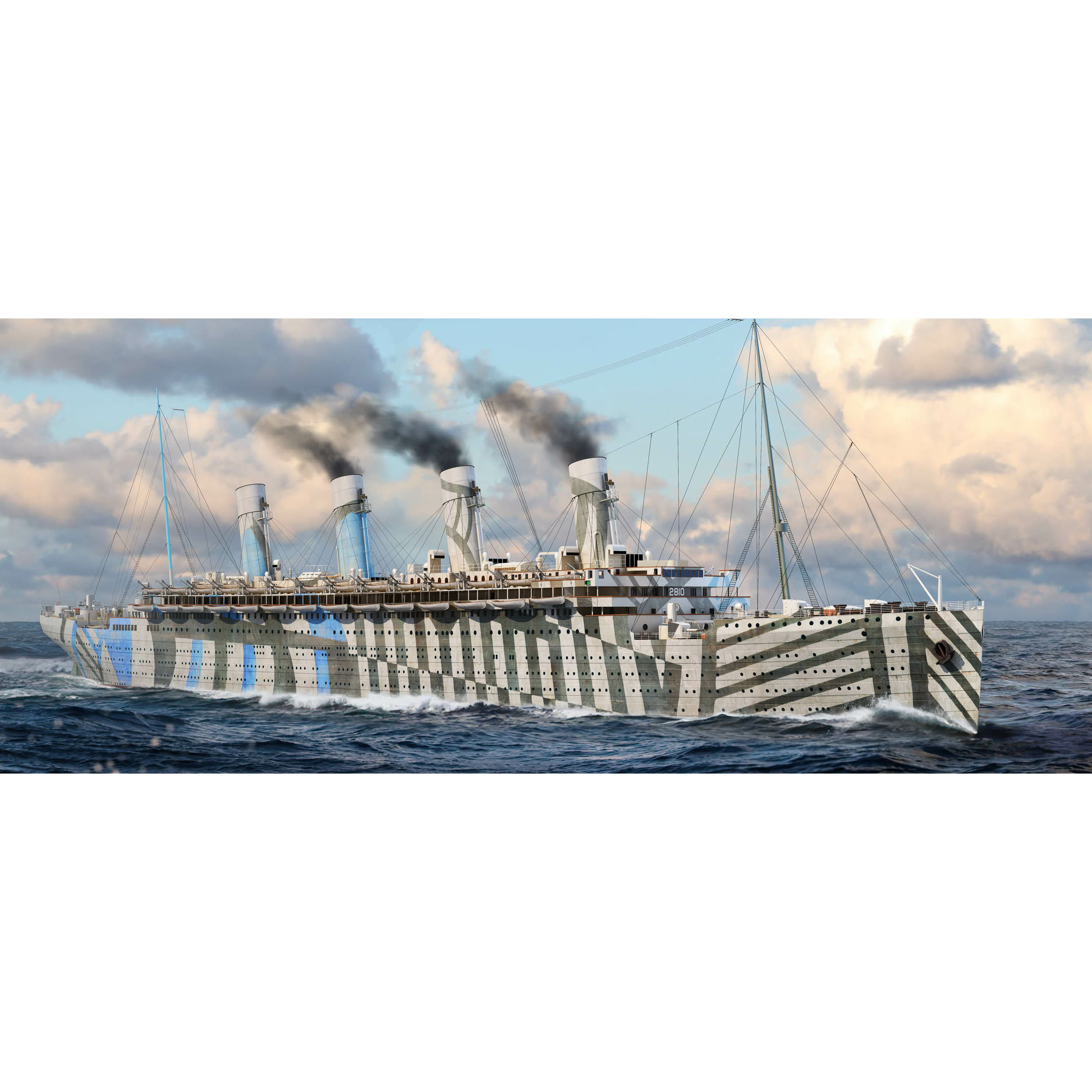 83421 HobbyBoss 1/700 Трансатлантический лайнер Olympic