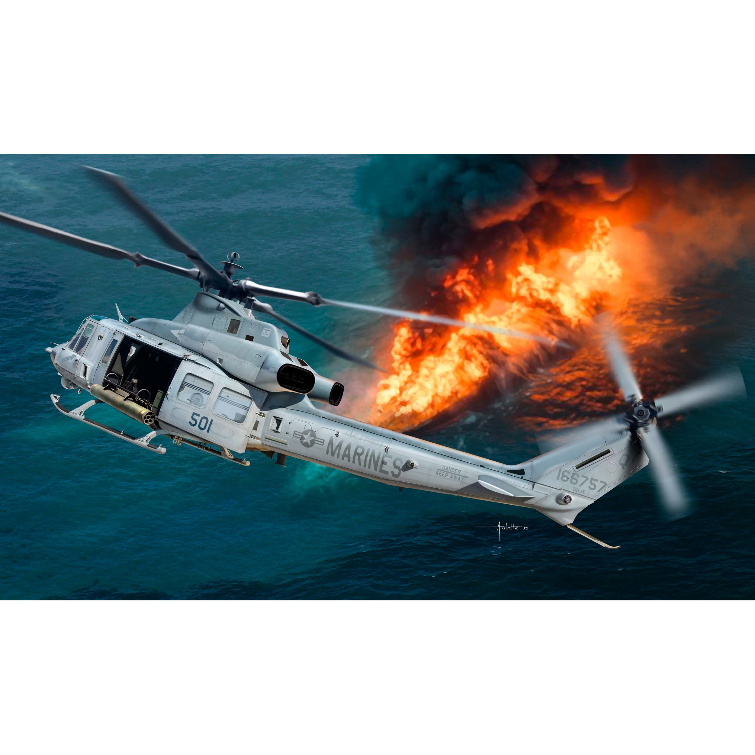 05118 Т$ач 1/35 Многоцелевой вертолёт UH-1Y Venom