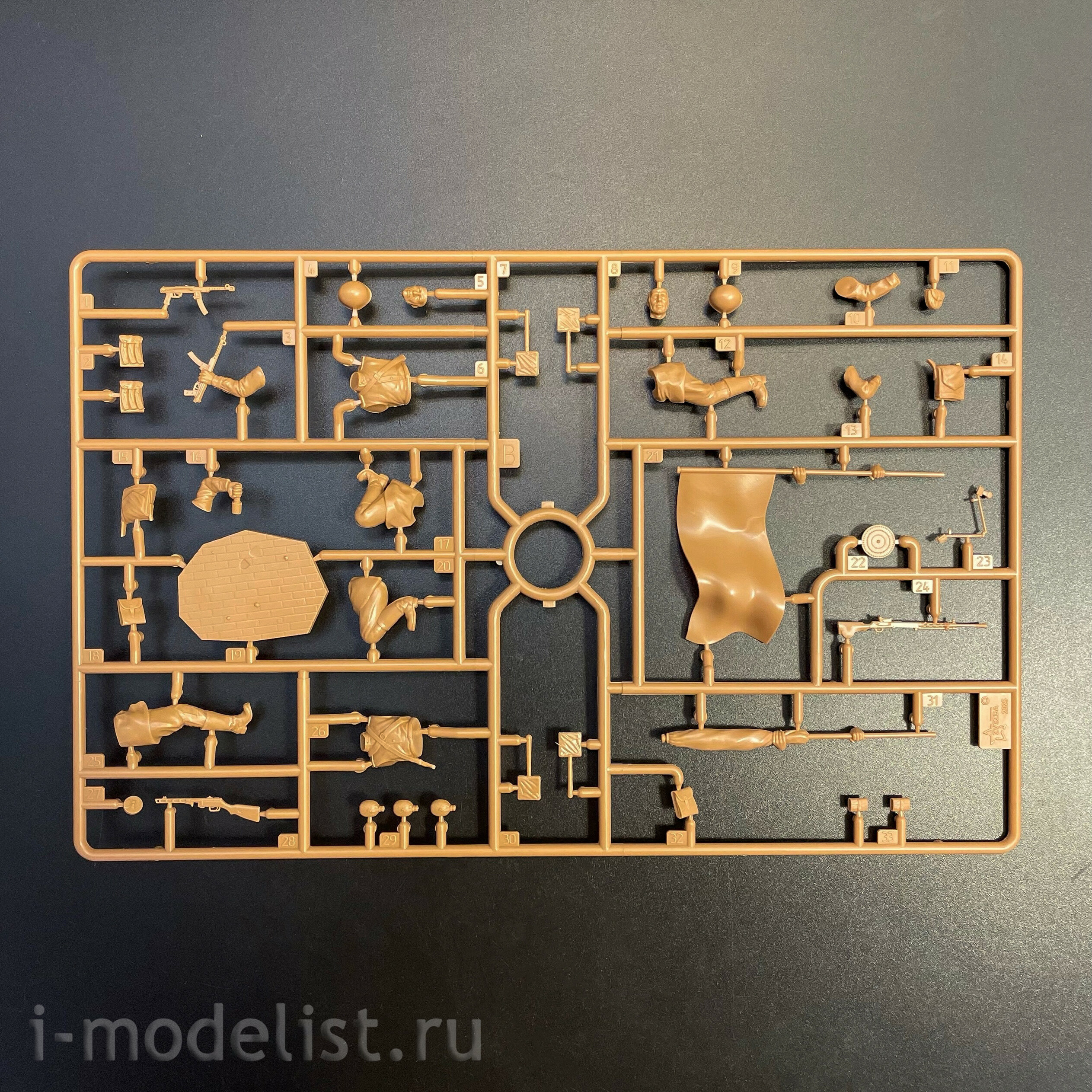 3718 Zvezda 1/35 Советская пехfromа. Взятие Берлина 1945