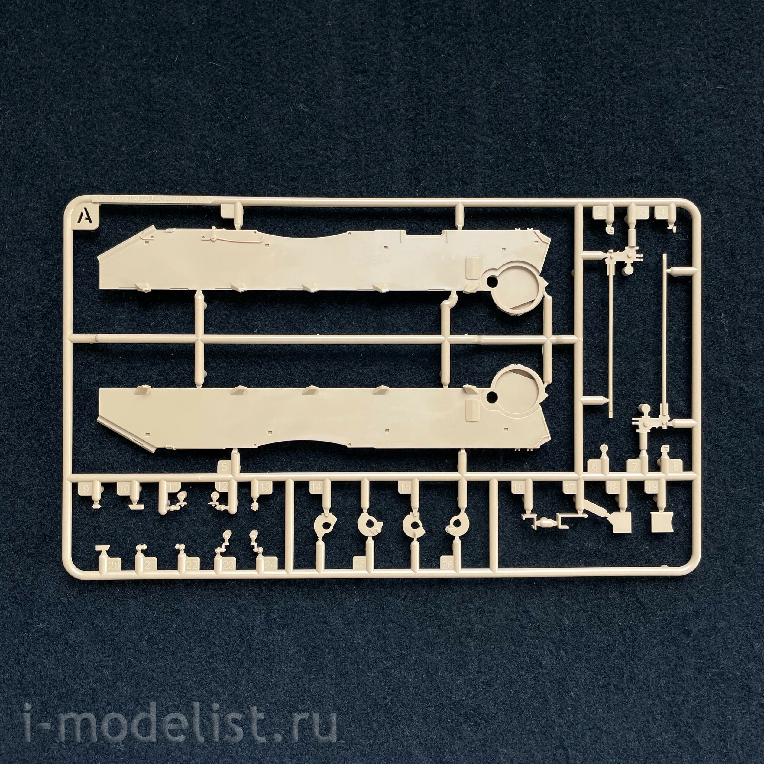 RM-5091 Rye Field Model 1/35 Soviet T-55AMD tank with active protection system (KAZ) Drozd (licensed by Omsktransmash)