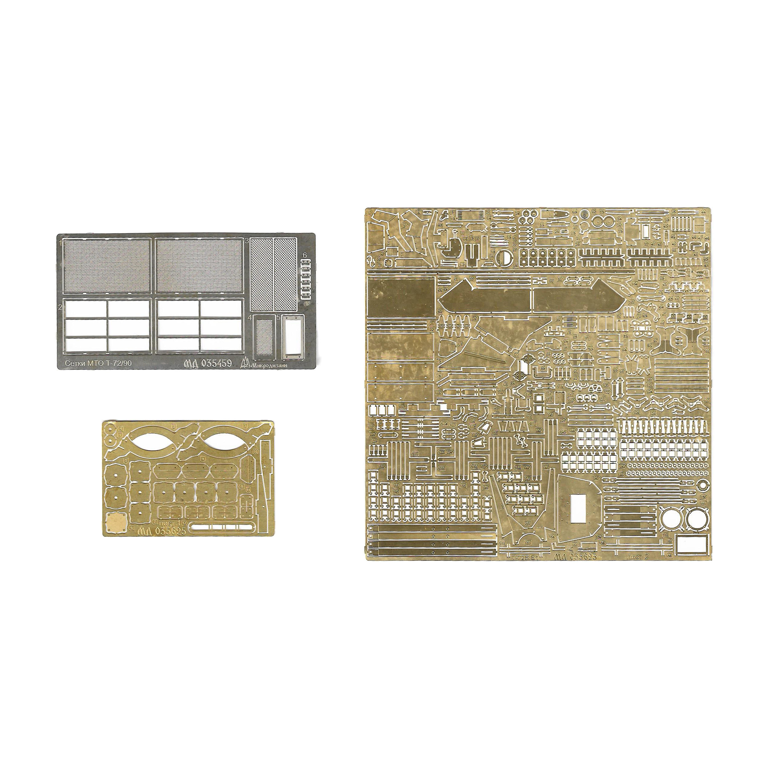 035625 Микродизайн 1/35 Набор фfromfromравления на Т-72Б/Б1 (Т$ач)