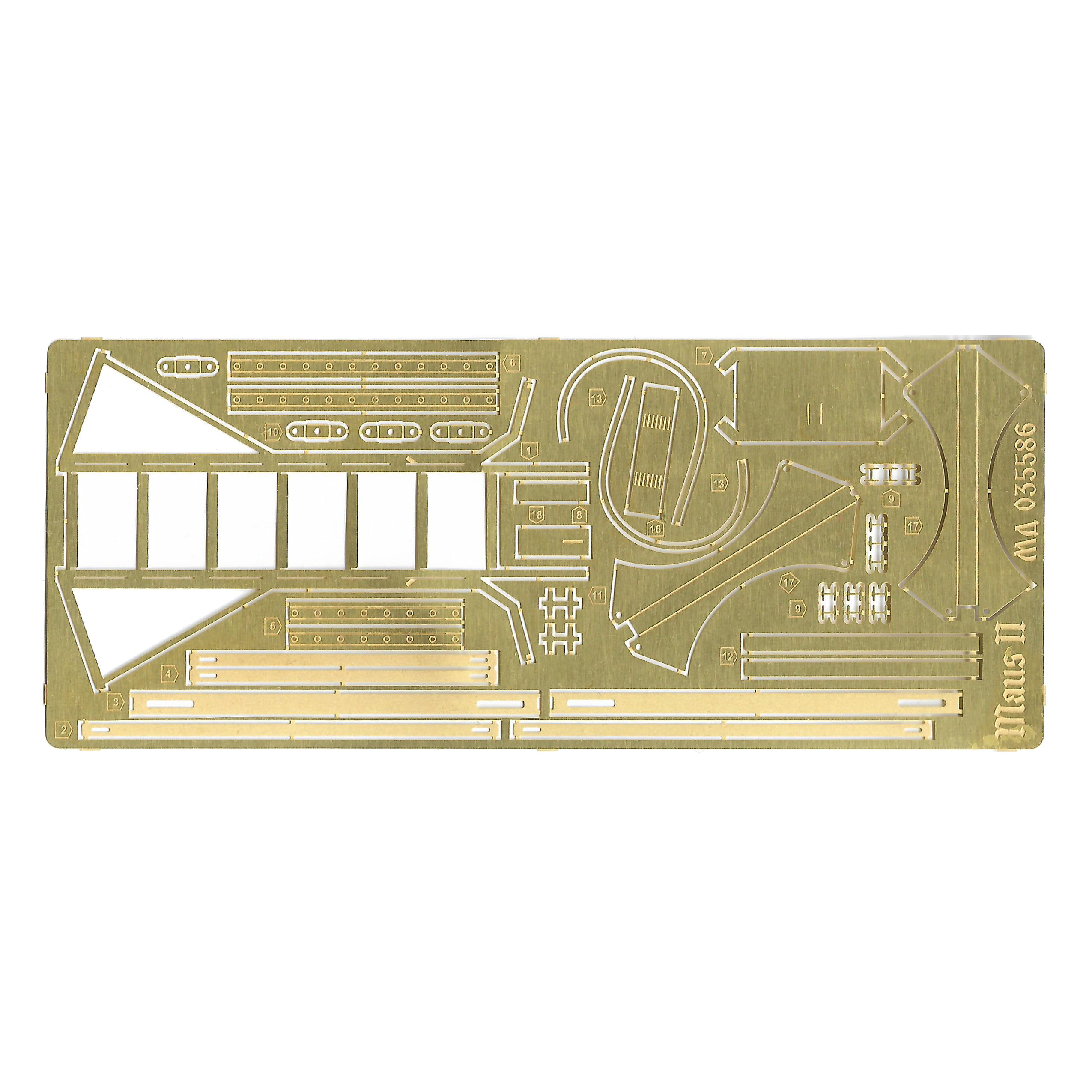 035586 Микродизайн 1/35 Набор фfromfromравления на Maus II (Takom)