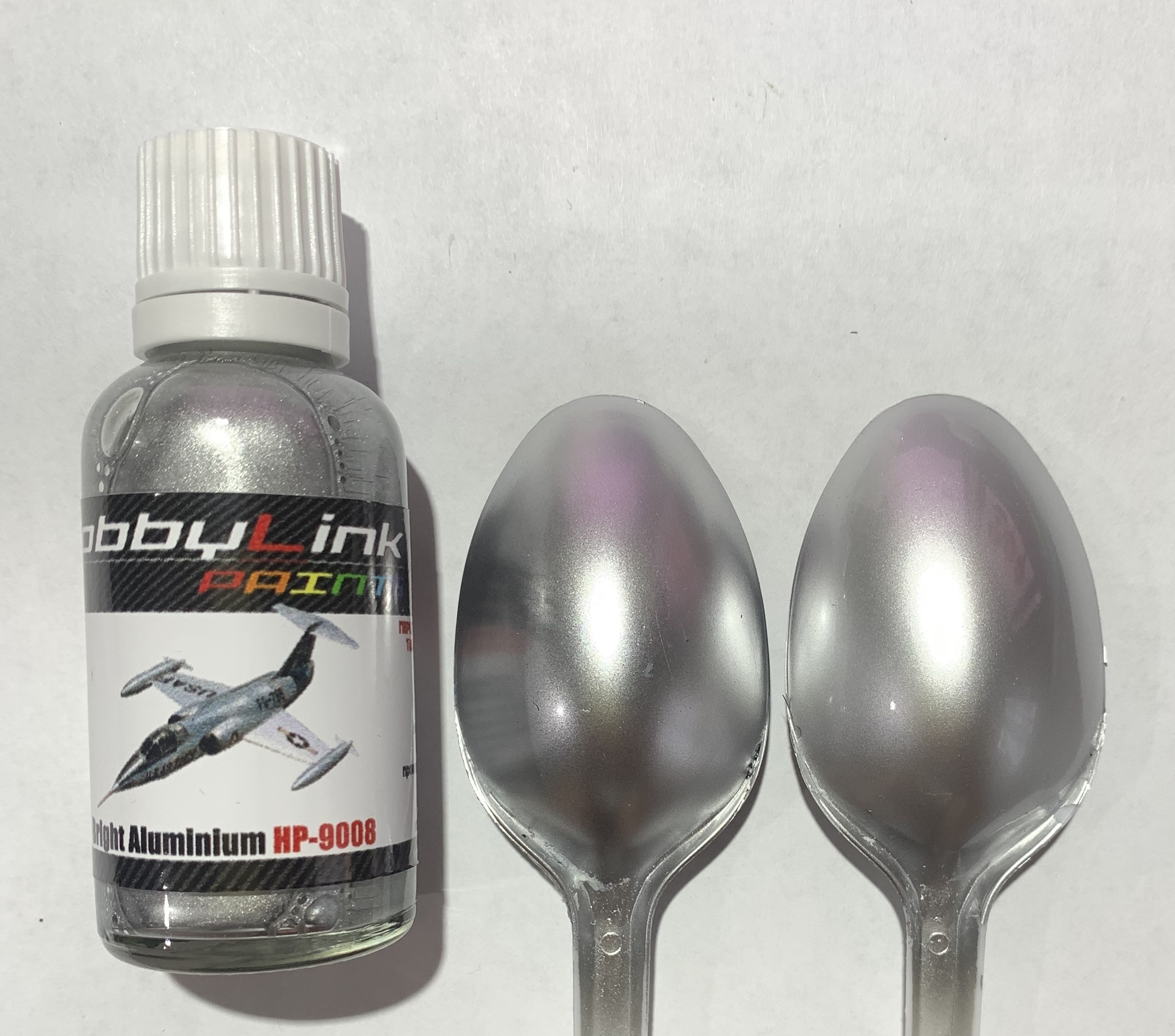 HP-9008 HobbyLink Краска Bright Aluminium