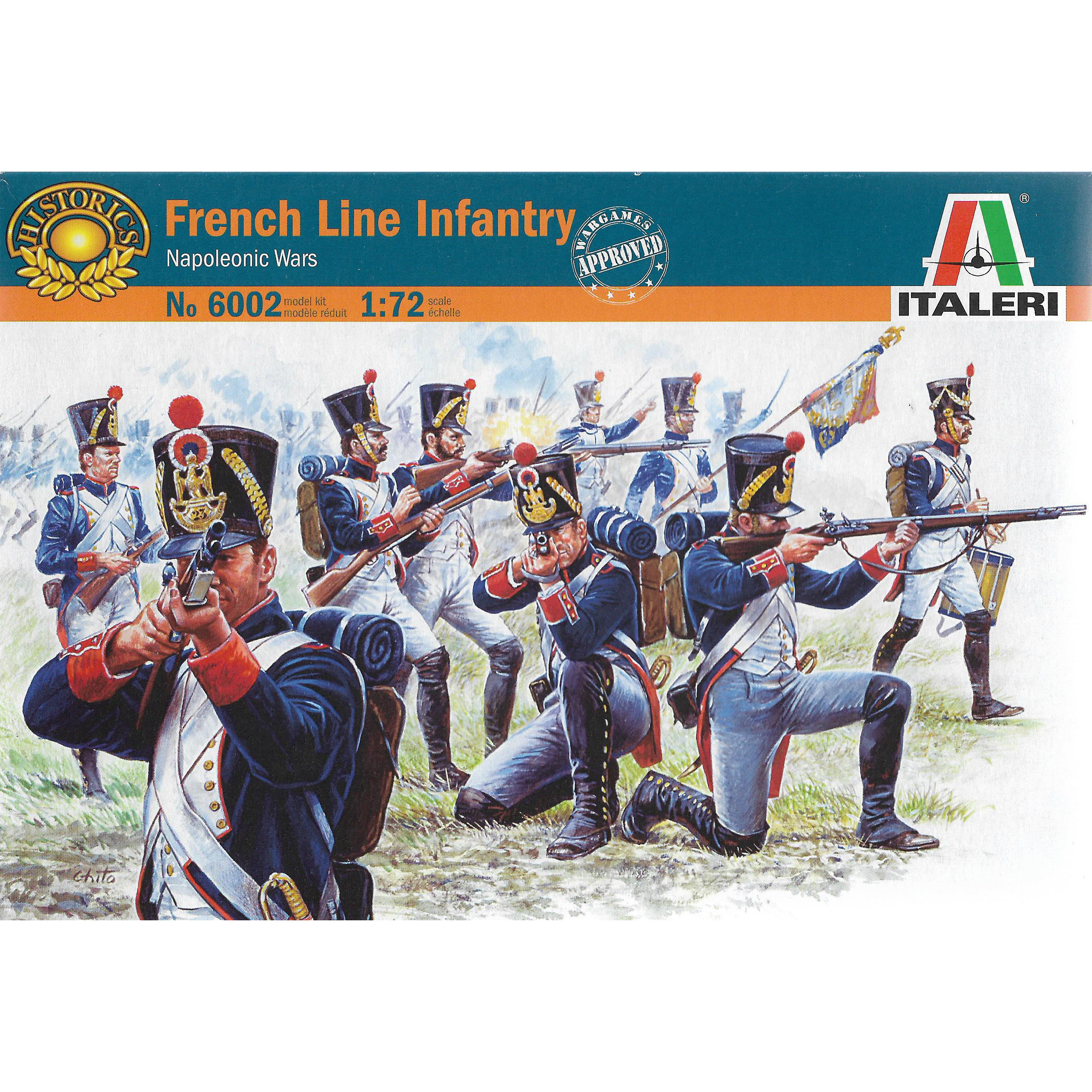 6002 Italeri 1/72 Line Infantry 1811