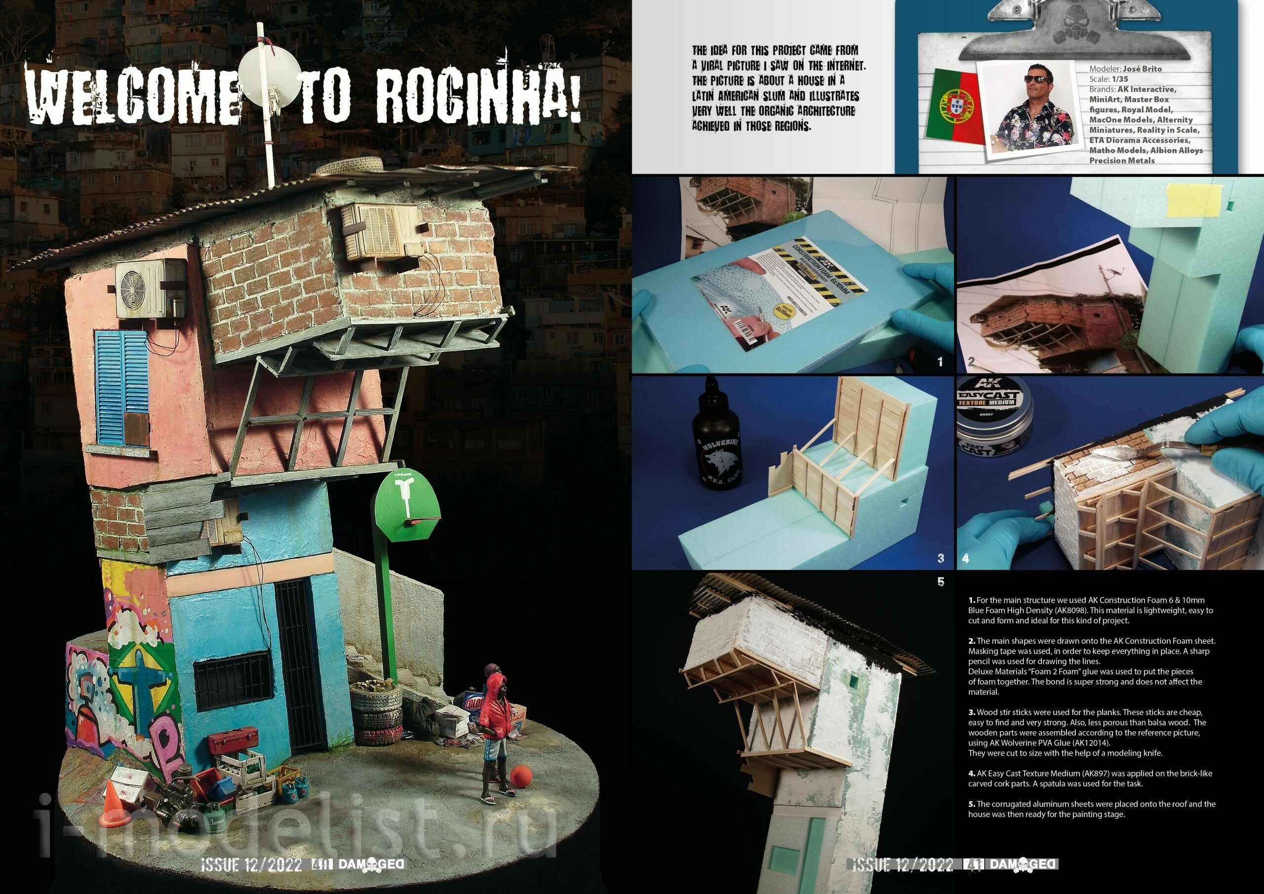 ABT742 Abteilung 502 Журнал DAMAGED MAGAZINE, выпуск 12 (Английский язык)