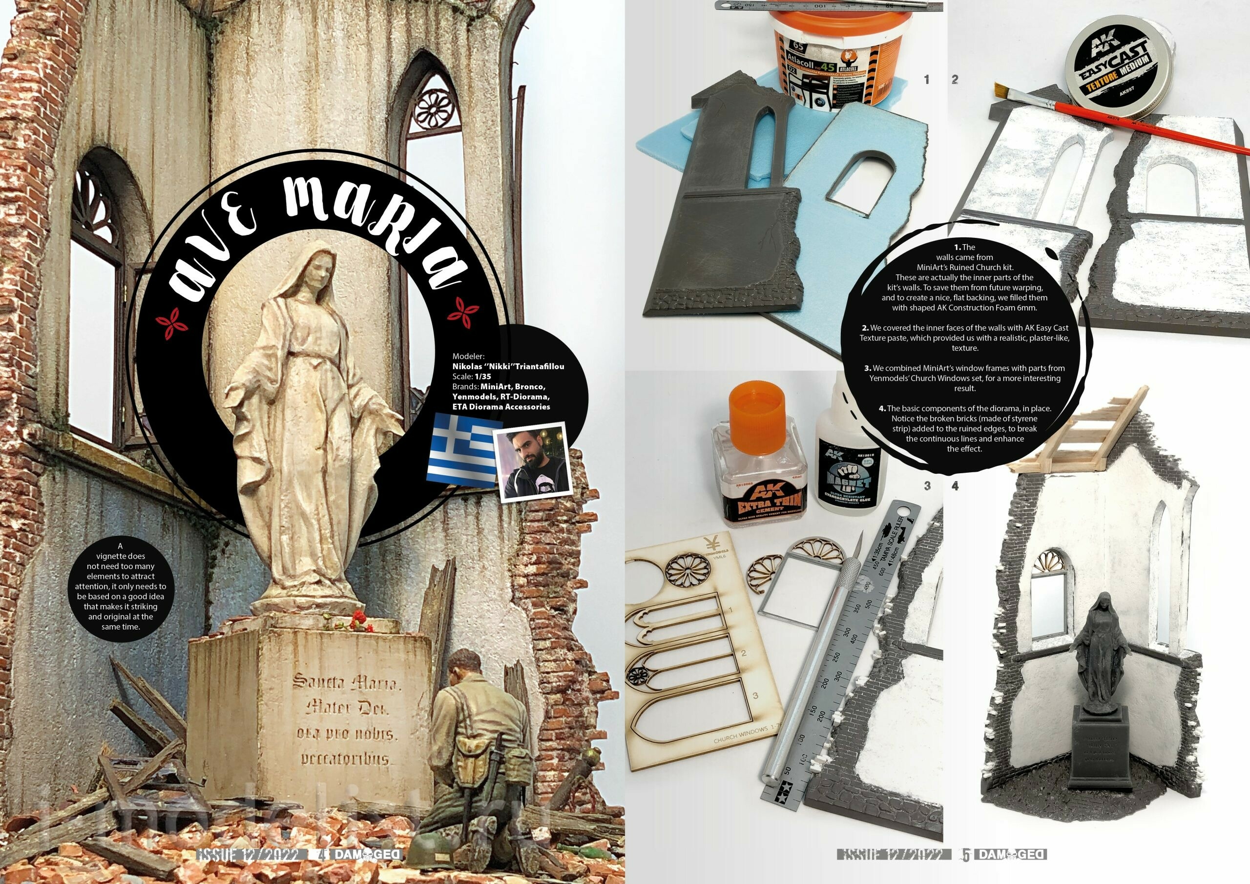 ABT742 Abteilung 502 Журнал DAMAGED MAGAZINE, выпуск 12 (Английский язык)