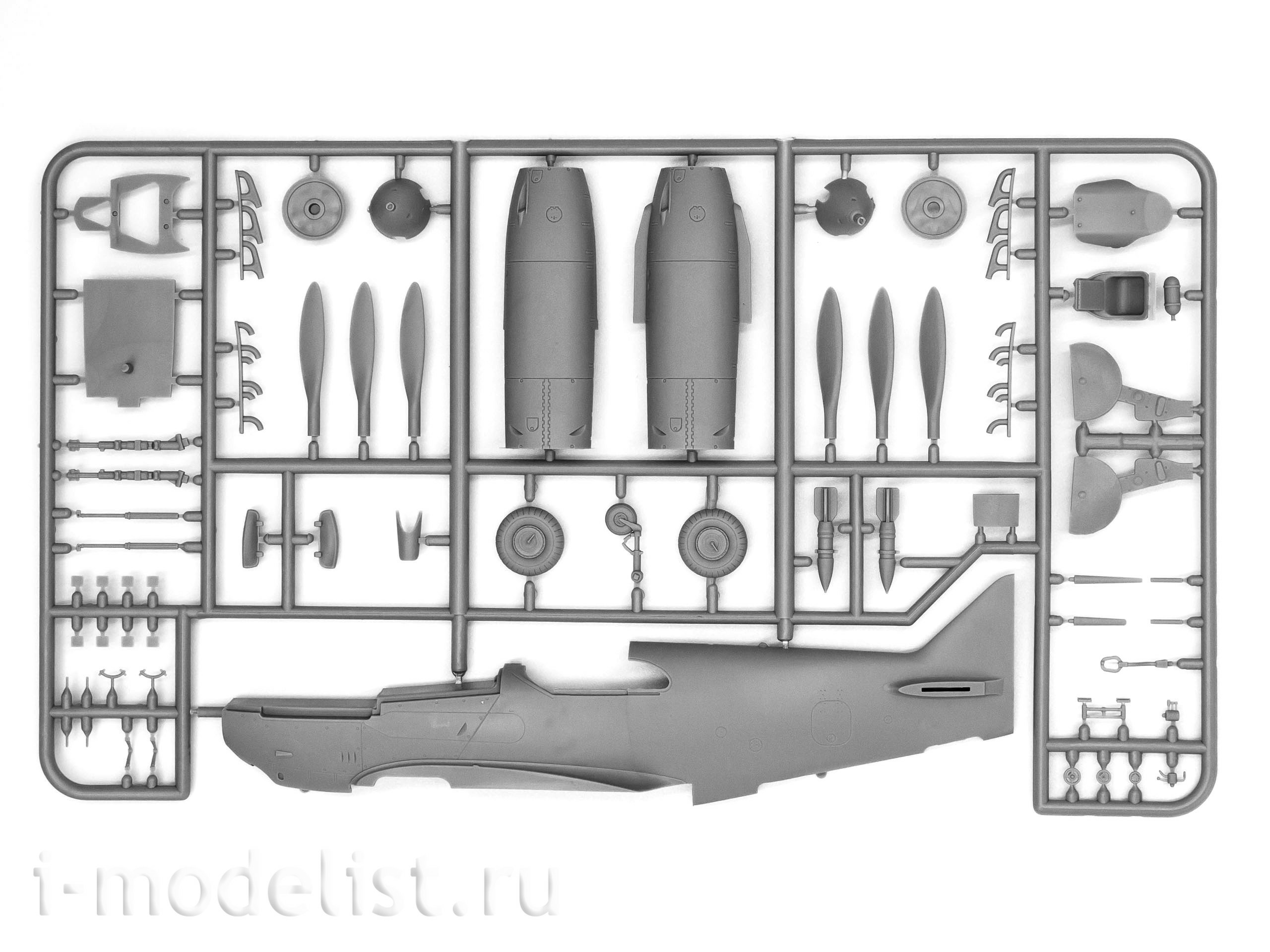 1/48 ICM 48091 LaGG-3 series 1 Soviet fighter of world war 2