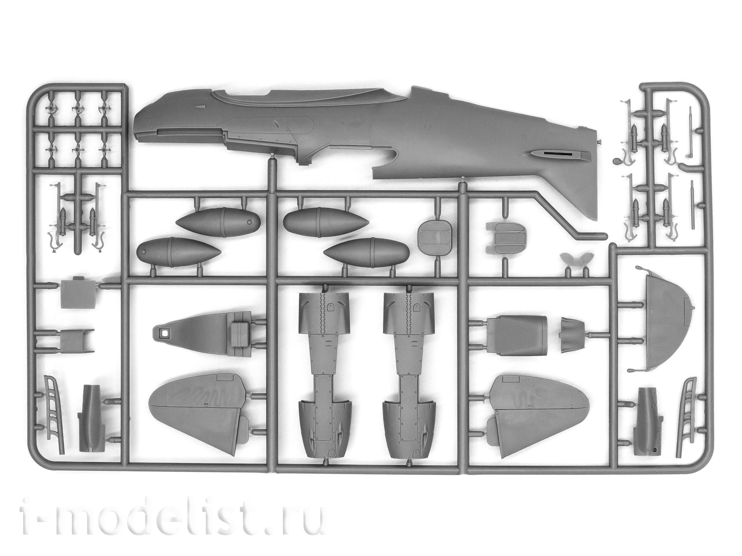 1/48 ICM 48091 LaGG-3 series 1 Soviet fighter of world war 2