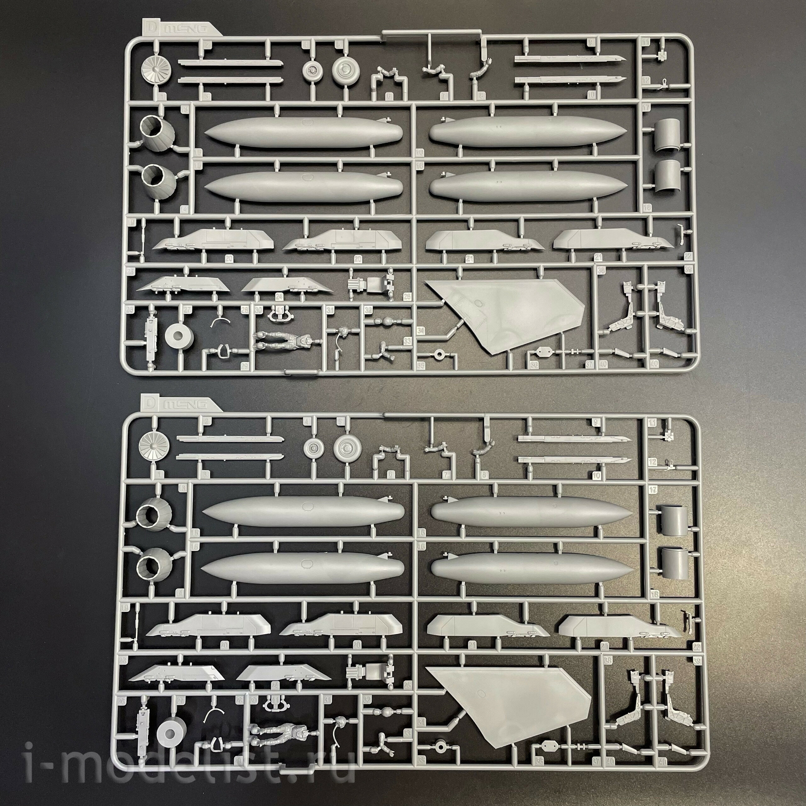 LS-019 Meng 1/48 Самолёт радиоэлектронной борьбы EA-18G Growler