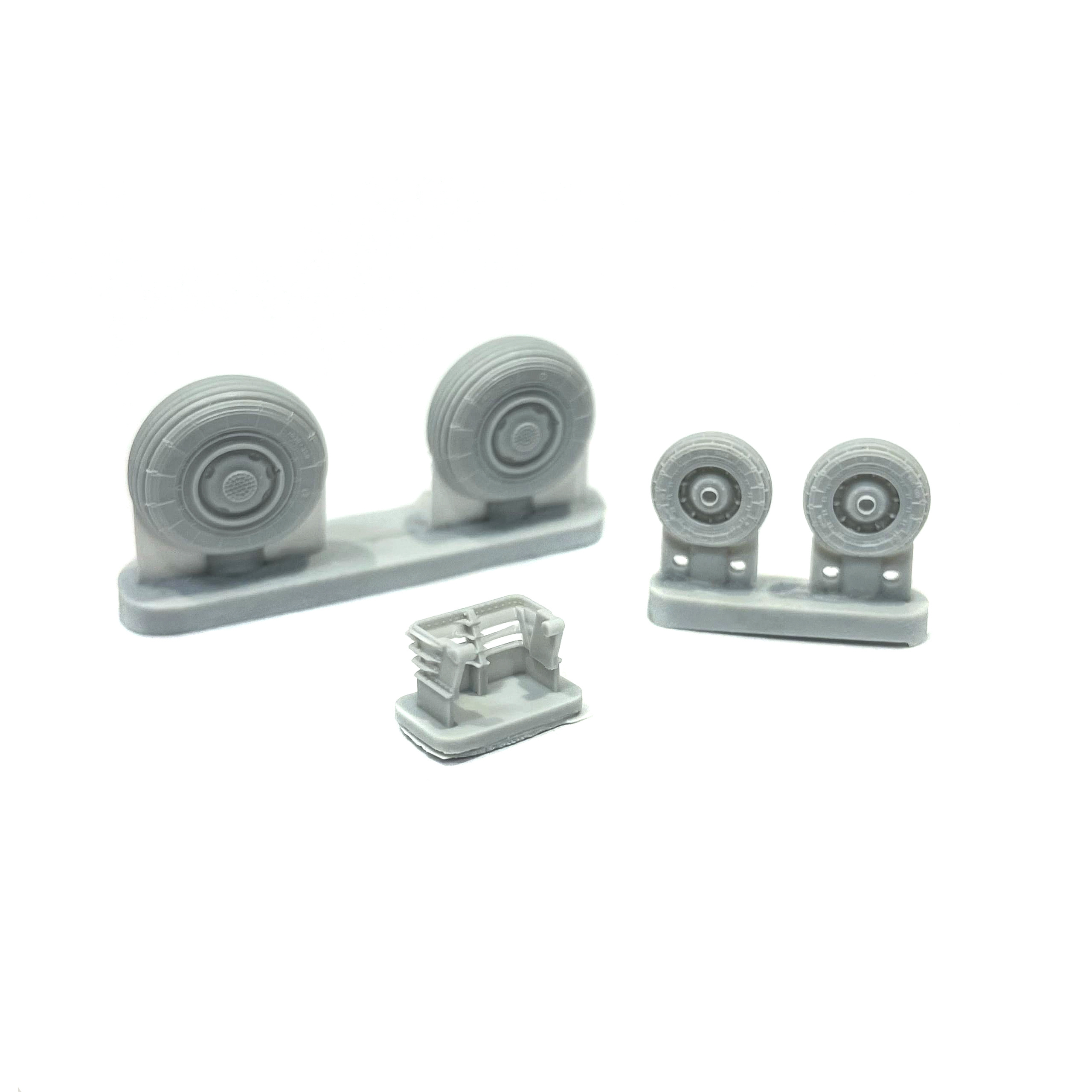 RS72009 E.V.M. 1/72 Landing Gear Wheels for С-30 aircraft model