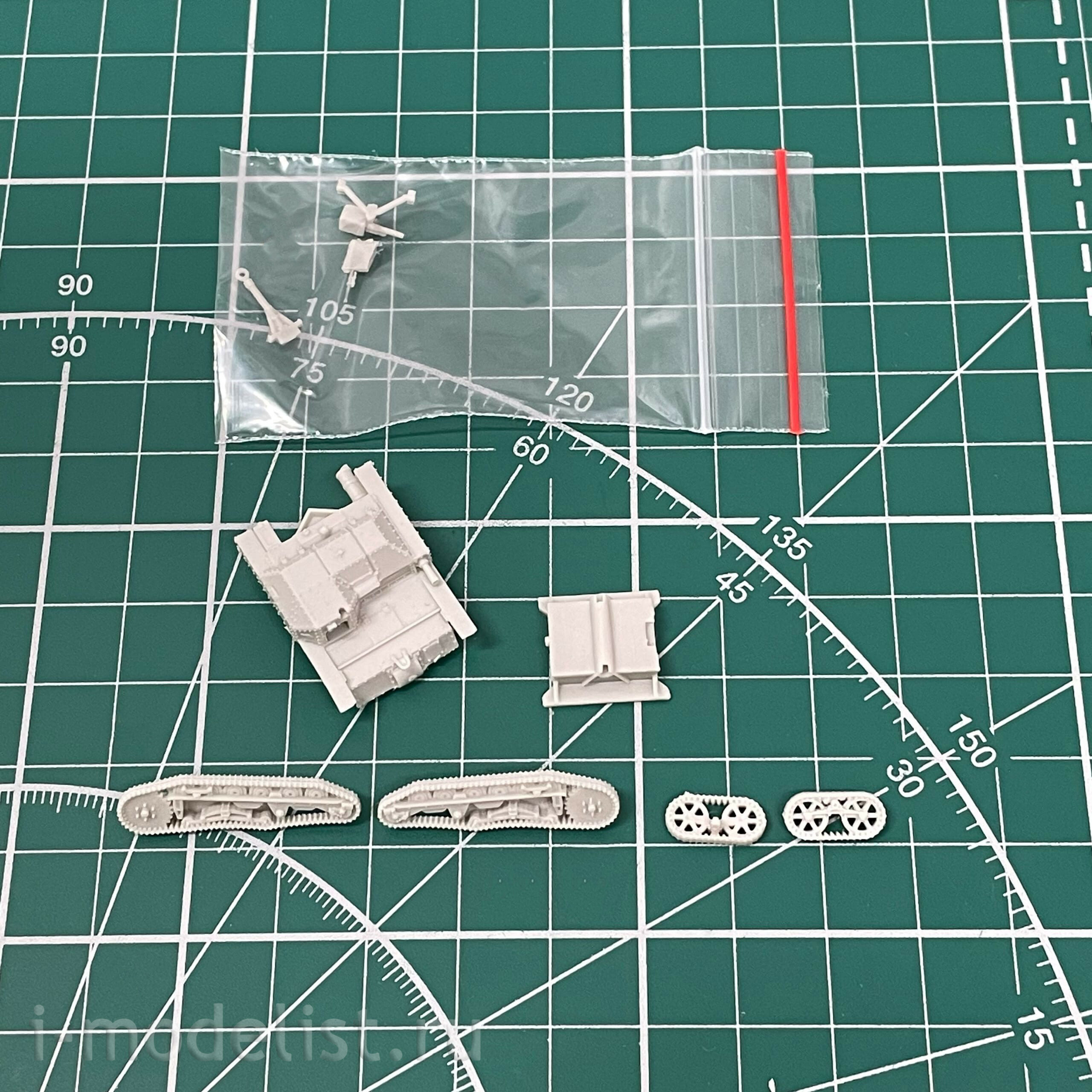 100147 Zebrano 1/100 Soviet self-propelled gun SU T-27M