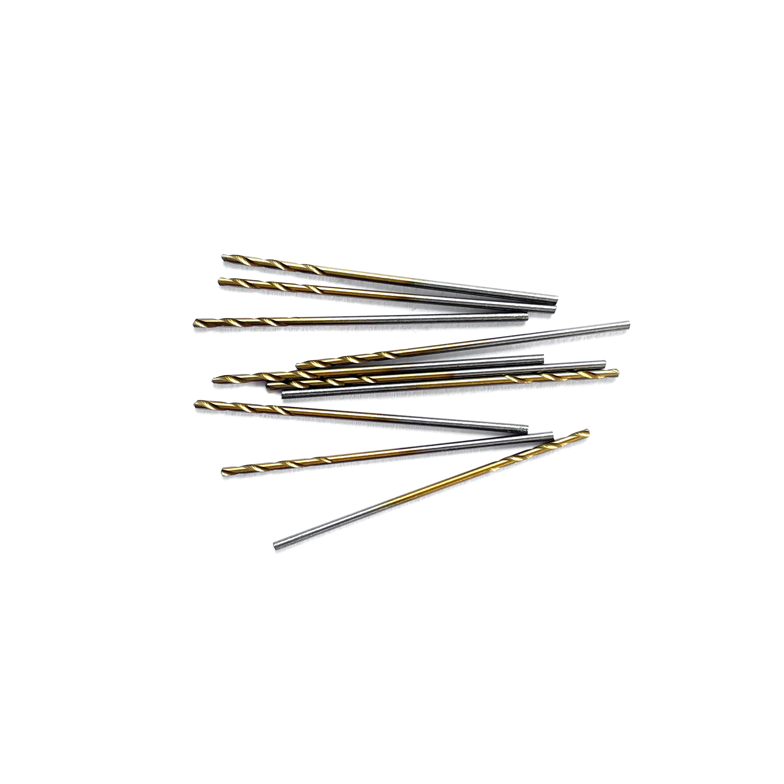 42567 JAS Mini drill HSS 6542 (M2) titanium coated d 0.9 mm 10 pcs.