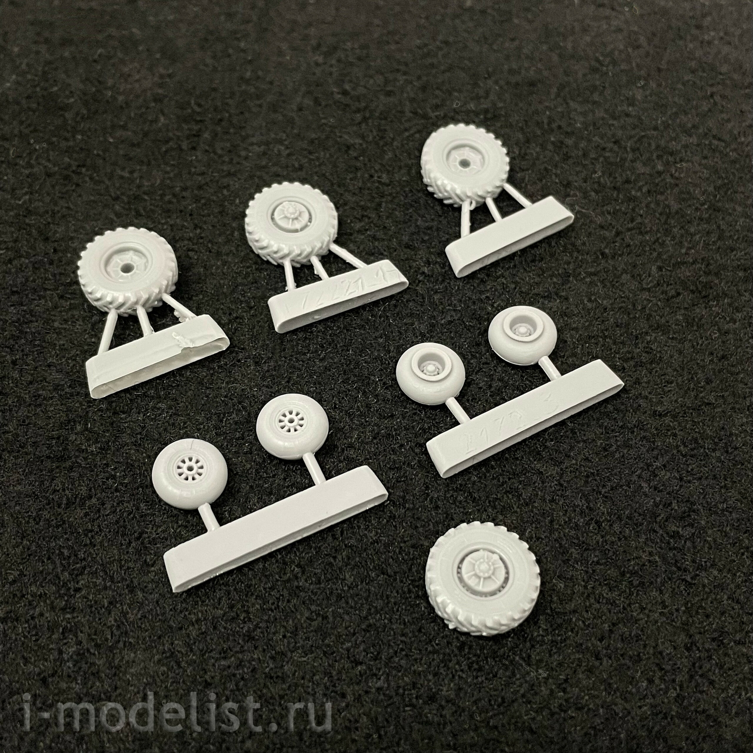 F72221 SG Modeling 1/72 Set of wheels for BRDM-1/2 (I-111), early