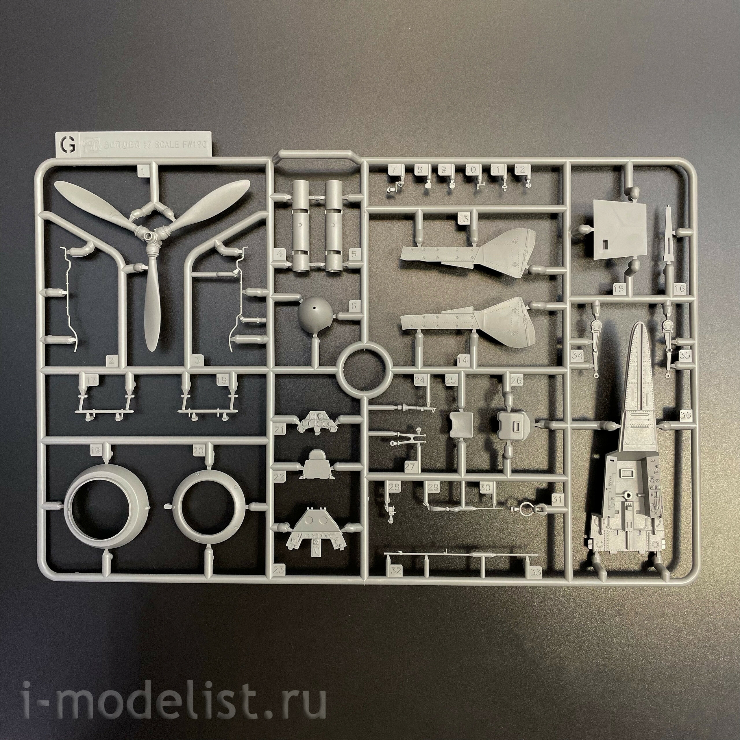 BF-009 Border Model 1/35 Fw-190A8 (R2; R6; R7; R8) 4 in 1