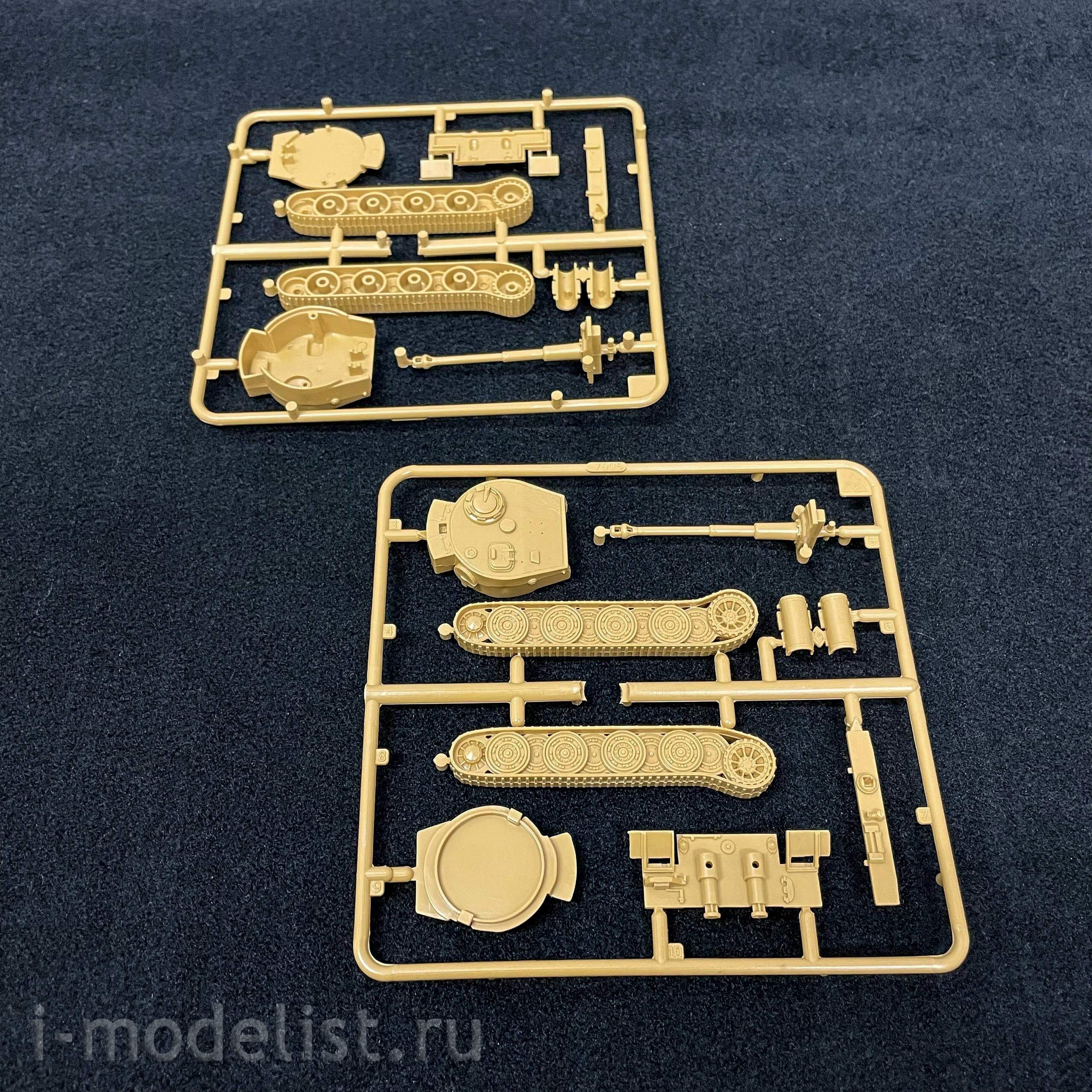 7505 Italeri 1/72 Pz. Kpfw. VI TIGER I Ausf. E - FAST ASSEMBLY - (two models in box for quick Assembly)