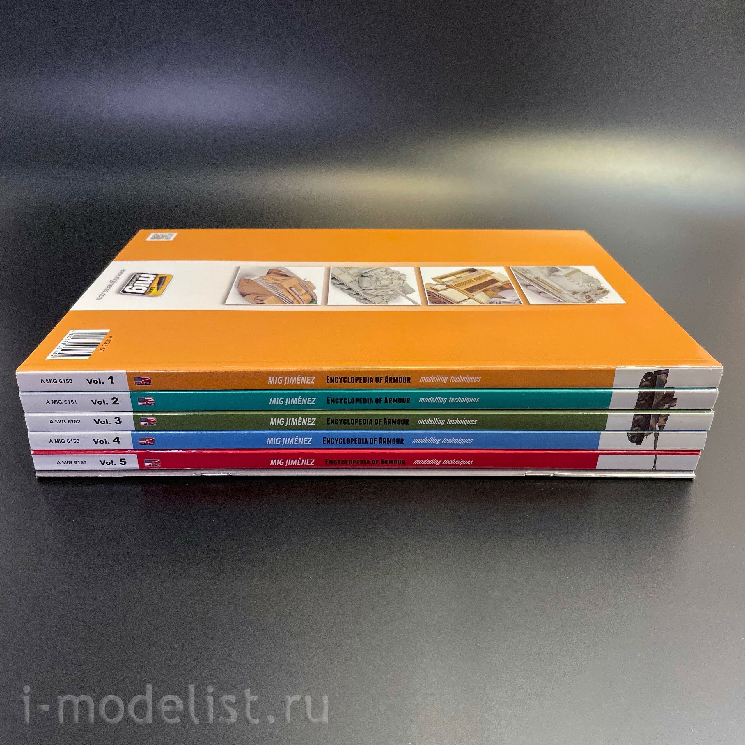 AMIG6189 Ammo Mig Полное собрание энциклопедии моделирования броnotехники (5 книг + буклет)