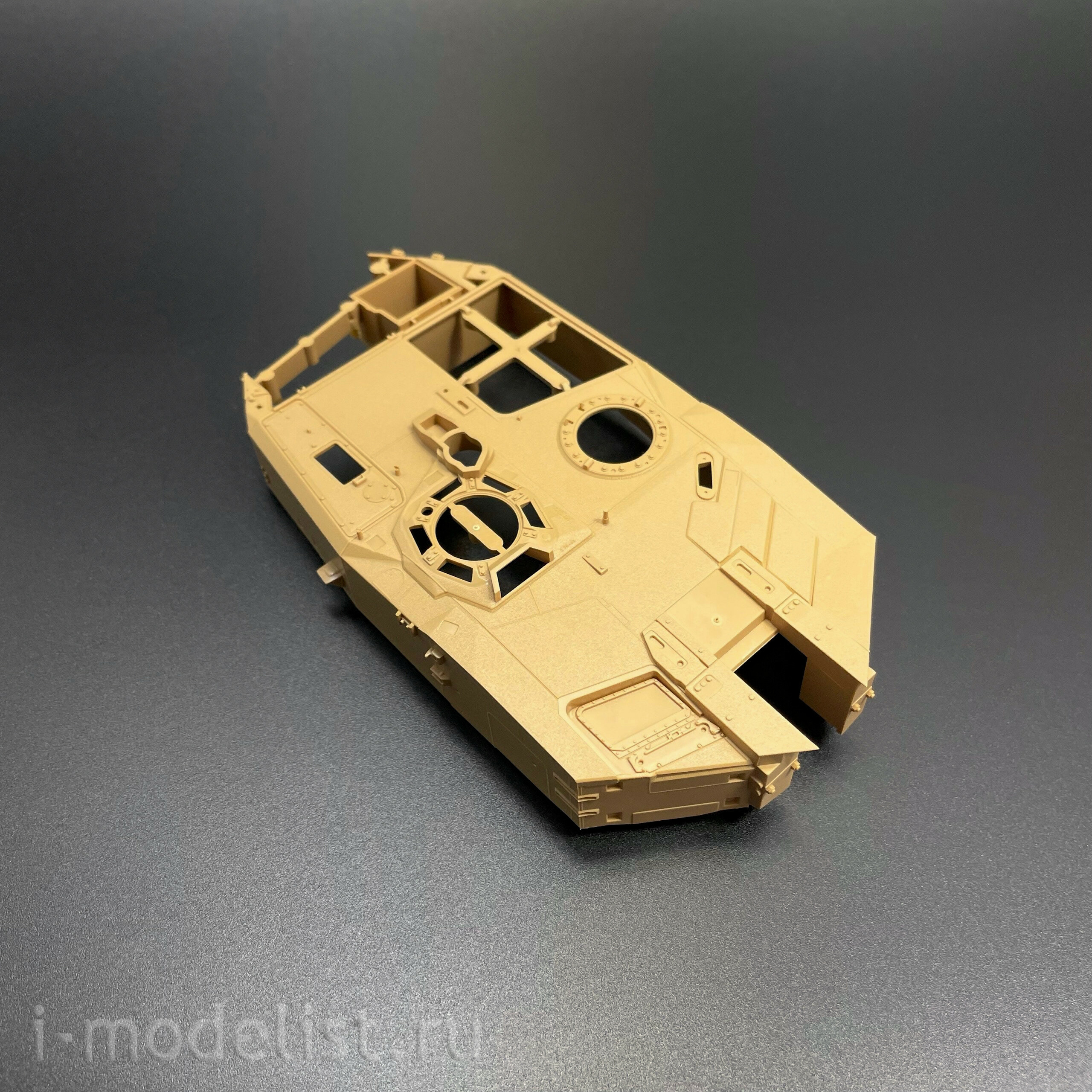 RM-5114 Rye Field Model 1/35 German Leopard 2A6 Tank (Trophy version) with T-80 rollers